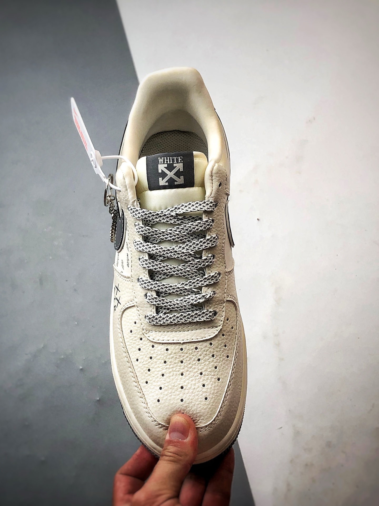 280 OW x Air Force 1 Low 米白灰 KJ1688-004-Chinese UA Cheap High Quatity Brand Clothes Bags handbags Sneakers wholesale wholesaler seller from China Factory suppliers Fashion Clothing Shoes best Quality Beautiful Price 280 OW x Air Force 1 Low 米白灰 KJ1688-004