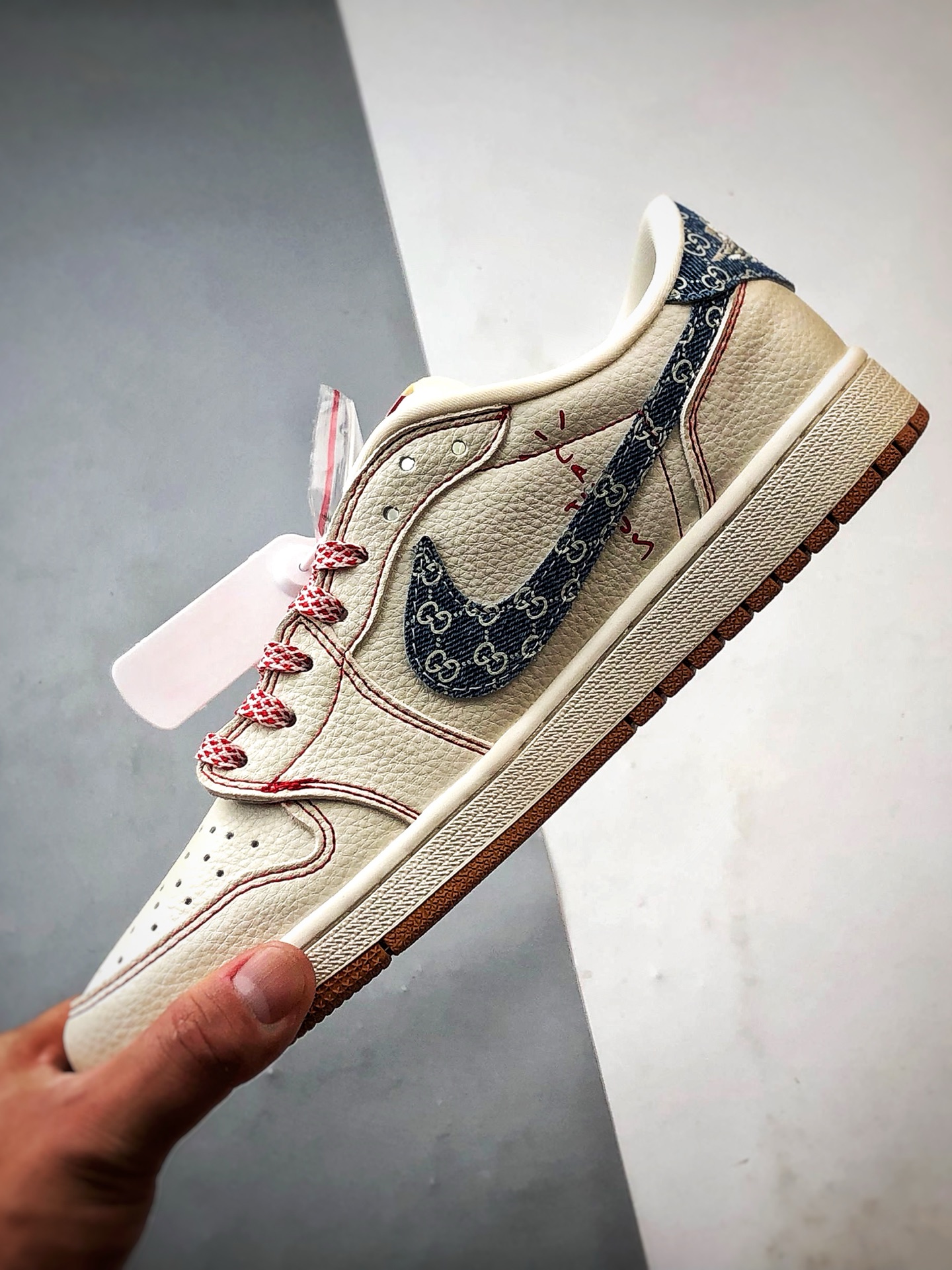 290 Air Jordan 1 Low OG ”高端定制” 古驰米红蓝印花倒钩 XQ1979-001-Chinese UA Cheap High Quatity Brand Clothes Bags handbags Sneakers wholesale wholesaler seller from China Factory suppliers Fashion Clothing Shoes best Quality Beautiful Price 290 Air Jordan 1 Low OG ”高端定制” 古驰米红蓝印花倒钩 XQ1979-001