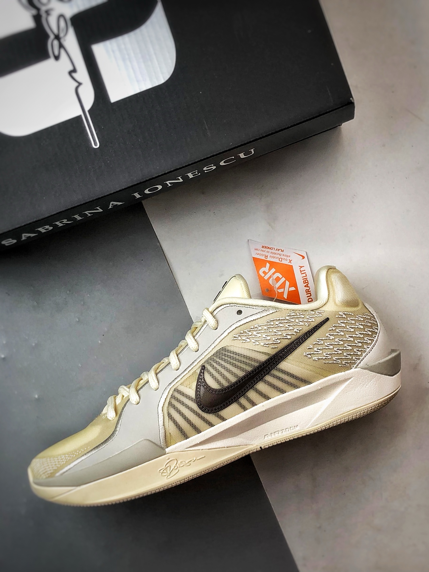 310 NK Sabrina 2 ”Relentless” 椰奶色 『灭世纯原新品』”小科5” 萨布丽娜2代 FZ1517-102-Chinese UA Cheap High Quatity Brand Clothes Bags handbags Sneakers wholesale wholesaler seller from China Factory suppliers Fashion Clothing Shoes best Quality Beautiful Price 310 NK Sabrina 2 ”Relentless” 椰奶色 『灭世纯原新品』”小科5” 萨布丽娜2代 FZ1517-102