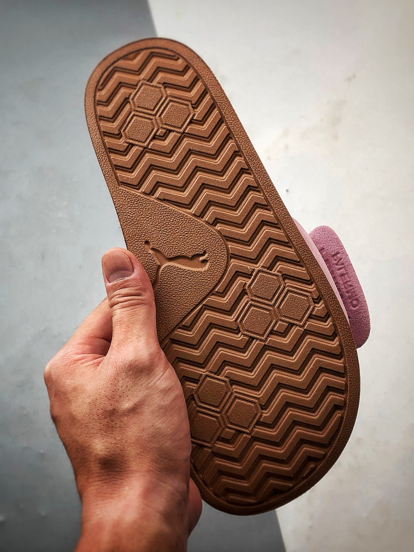 130 Puma Leadcat 2.0 粉金绿 彪马轻便舒适一字拖鞋