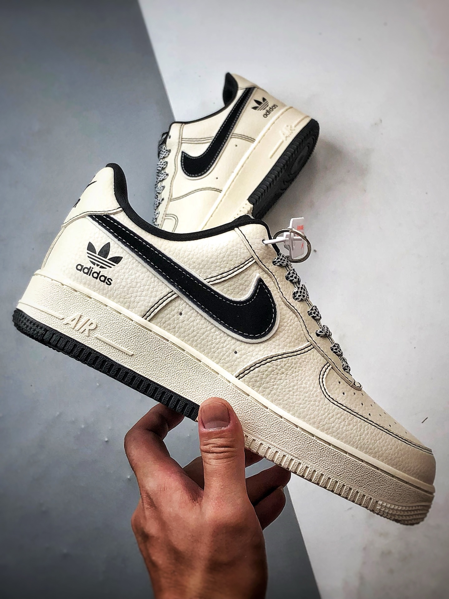 280 AD x Air Force 1 Low 米白黑 KB1688-003