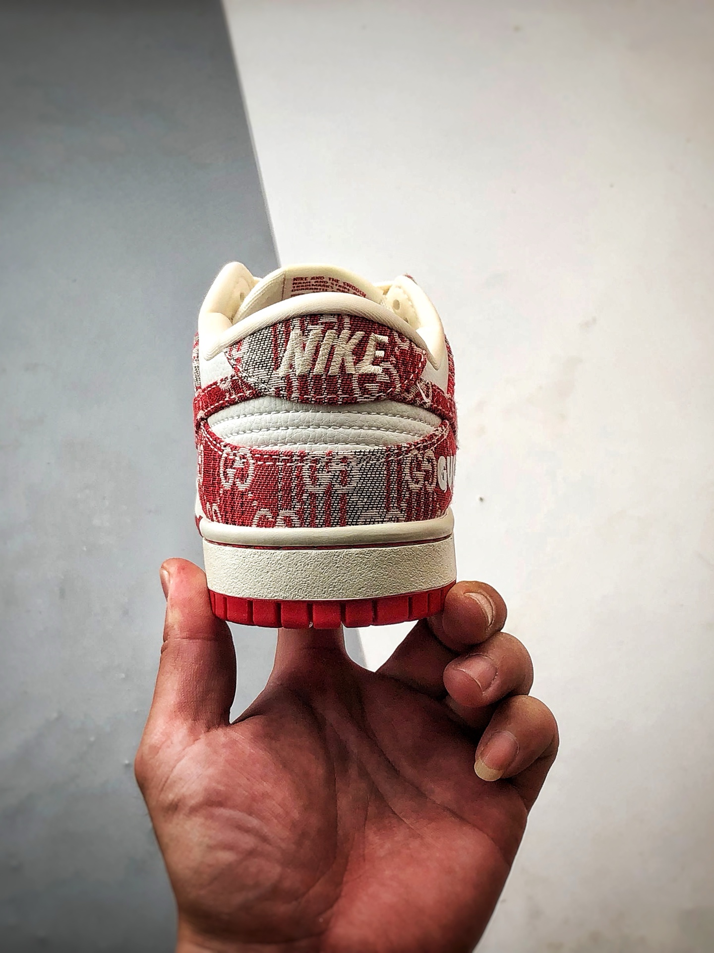 290 NK Dunk Low Retro ”DIY高端定制” 迪奥老花牛仔红白 低帮休闲运动板鞋 SC9207-417