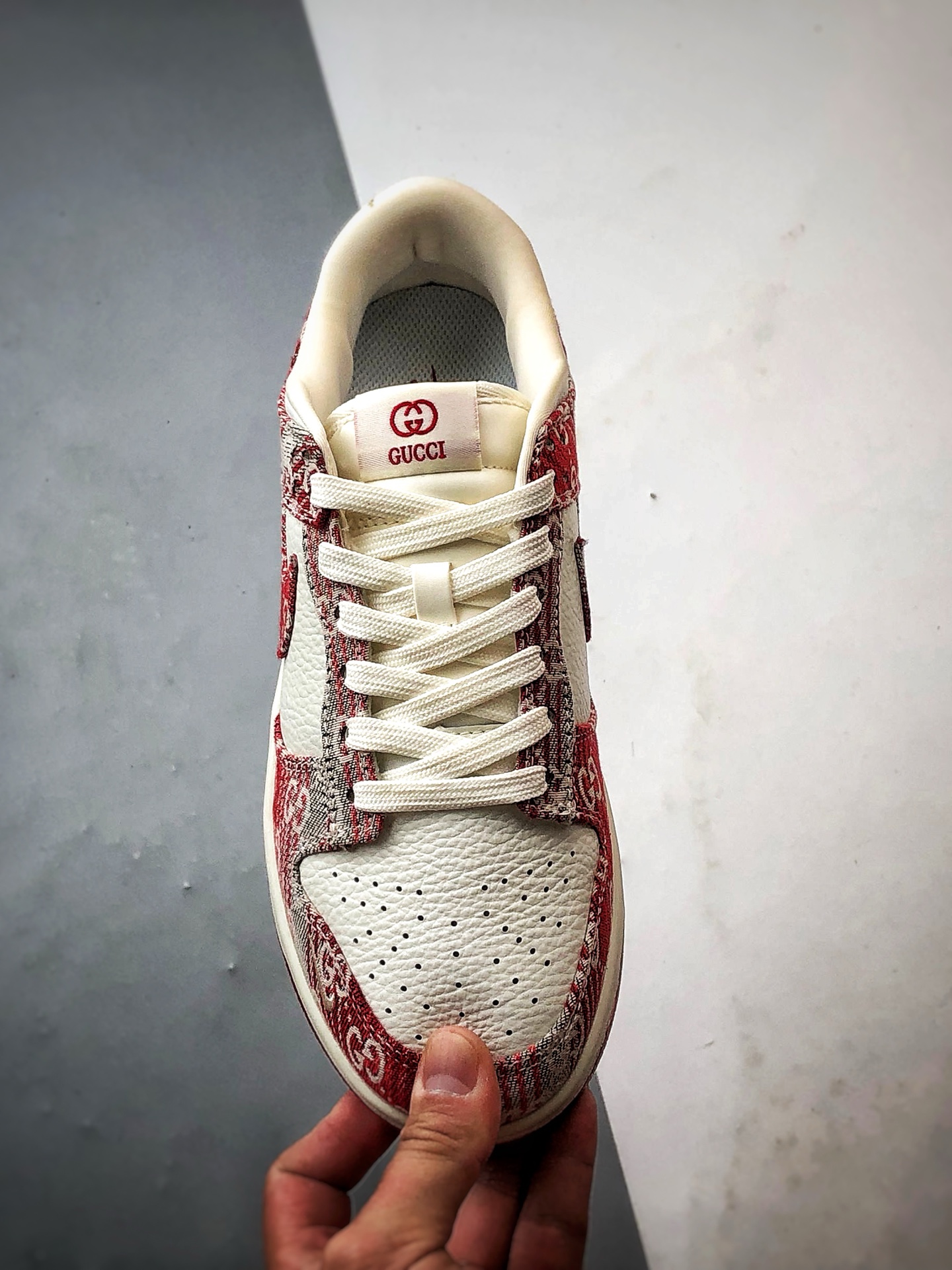 290 NK Dunk Low Retro ”DIY高端定制” 迪奥老花牛仔红白 低帮休闲运动板鞋 SC9207-417