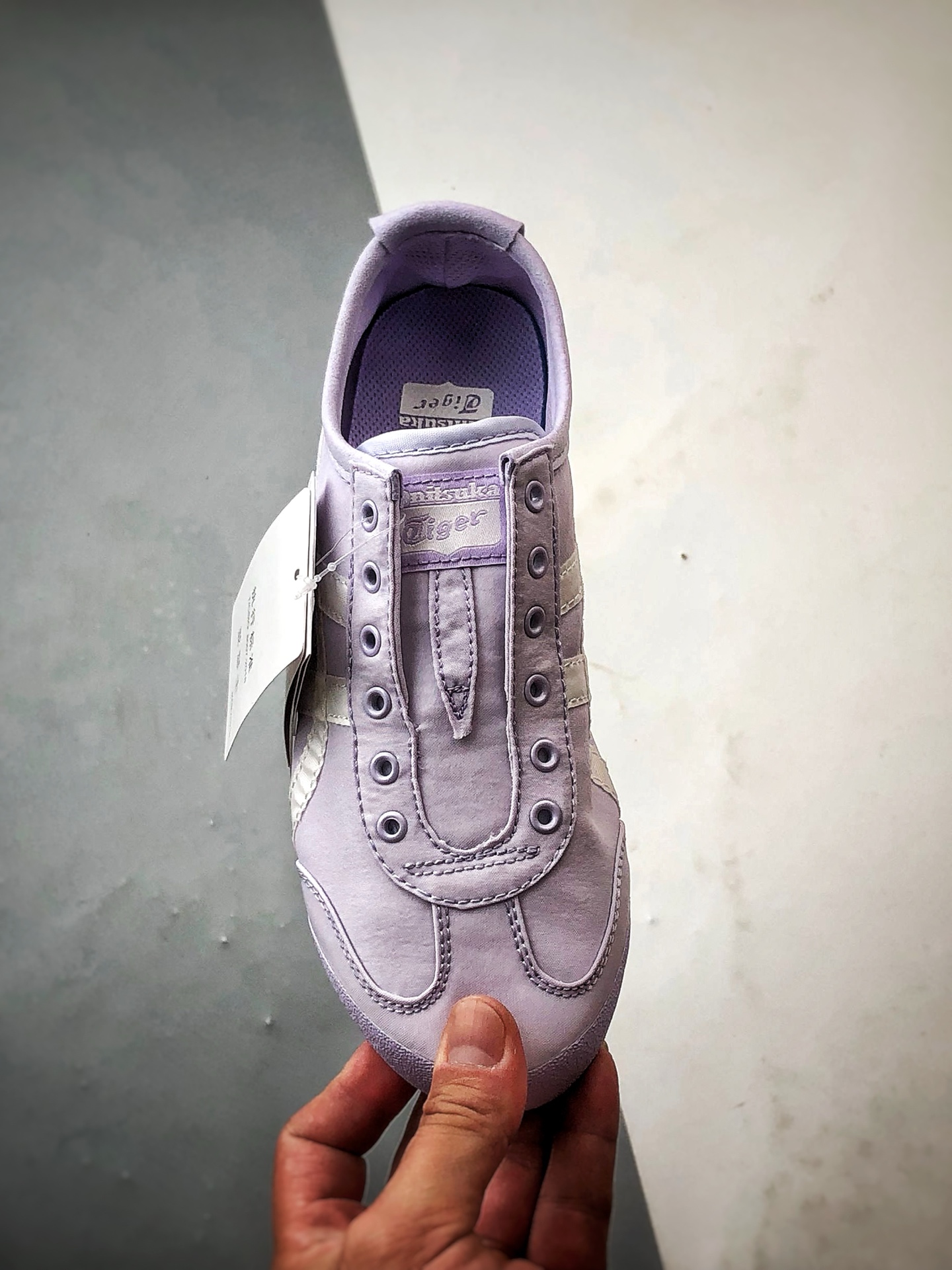 150 Asics 鬼冢虎 Mexico 66 Slip-On 帆布紫白 1183B603-500