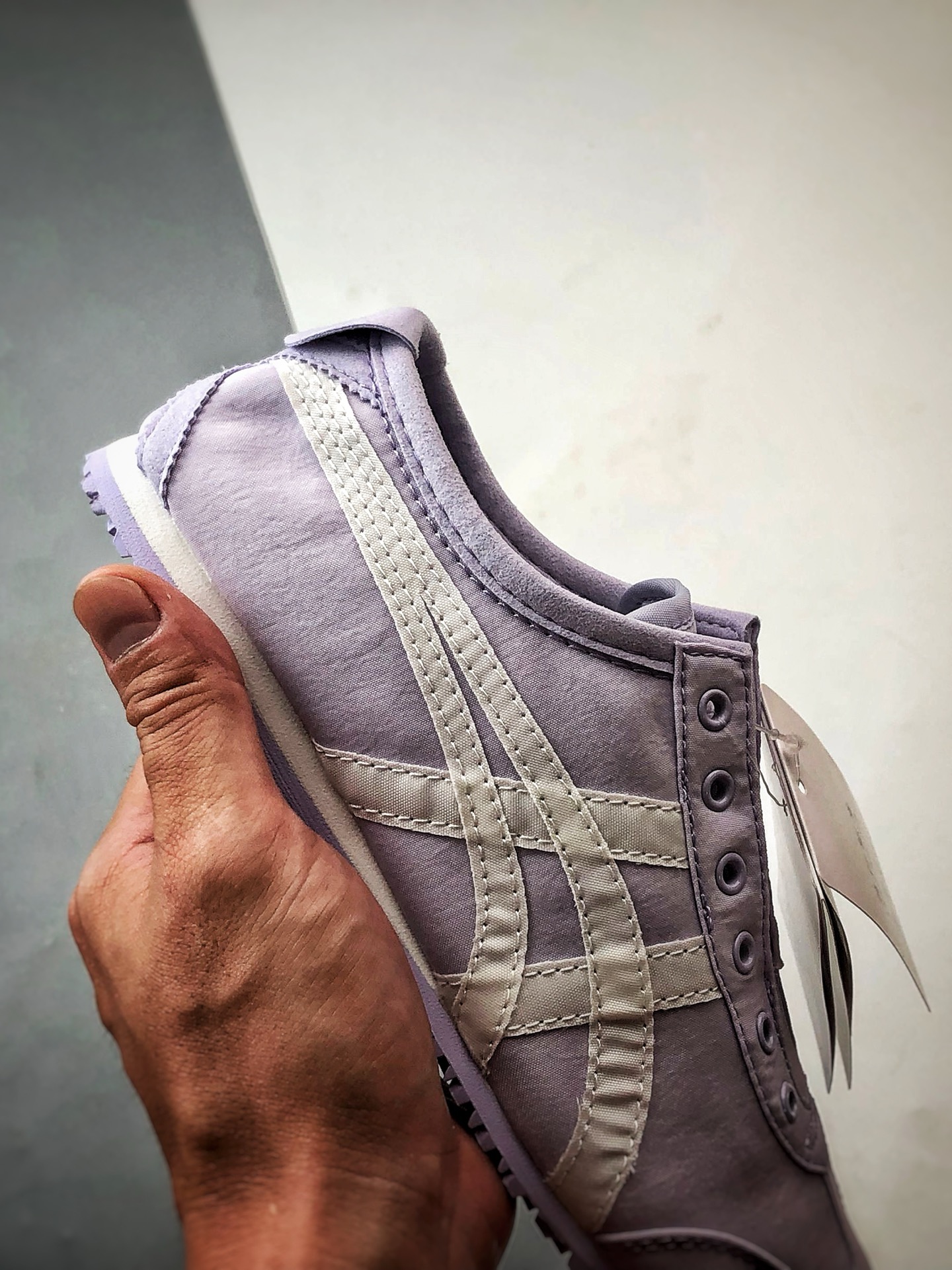 150 Asics 鬼冢虎 Mexico 66 Slip-On 帆布紫白 1183B603-500