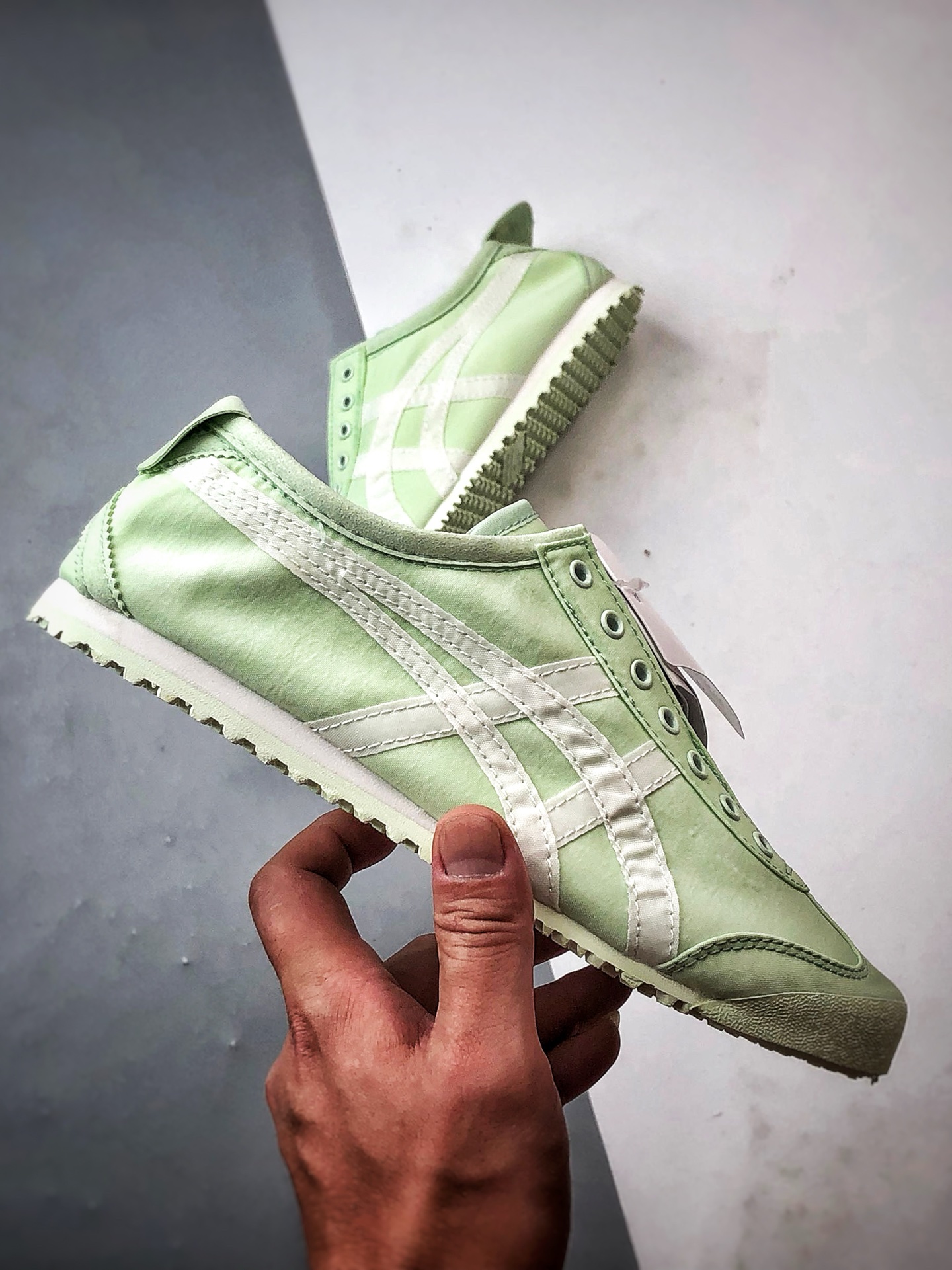 150 Asics 鬼冢虎 Mexico 66 Slip-On 帆布绿白 1183B603-303-Chinese UA Cheap High Quatity Brand Clothes Bags handbags Sneakers wholesale wholesaler seller from China Factory suppliers Fashion Clothing Shoes best Quality Beautiful Price 150 Asics 鬼冢虎 Mexico 66 Slip-On 帆布绿白 1183B603-303