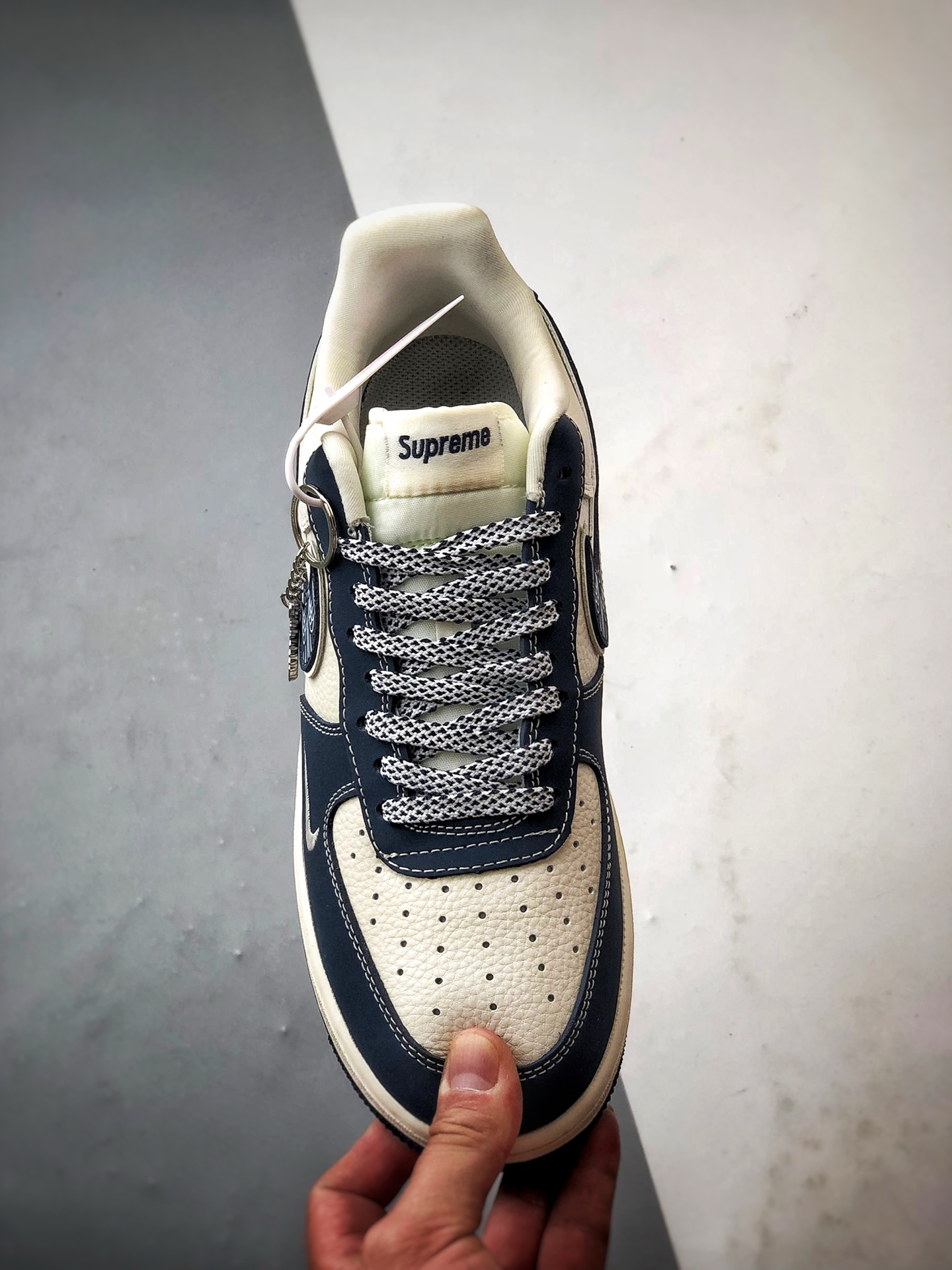 280 Sup x Air Force 1 Low 米白蓝涂鸦钩 DF0188-069