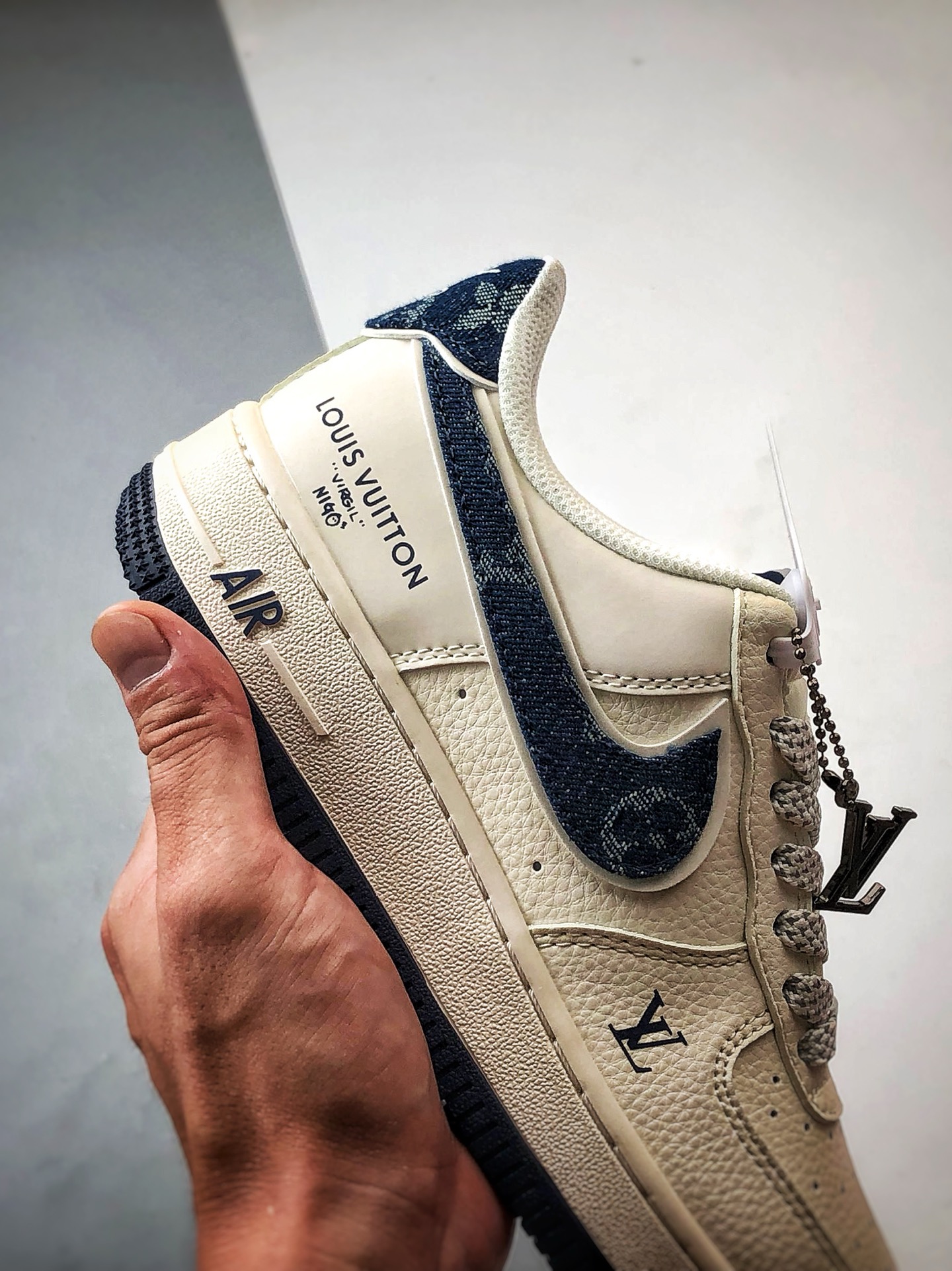 280 LV x Air Force 1 Low 白蓝牛仔钩 SM6668-102