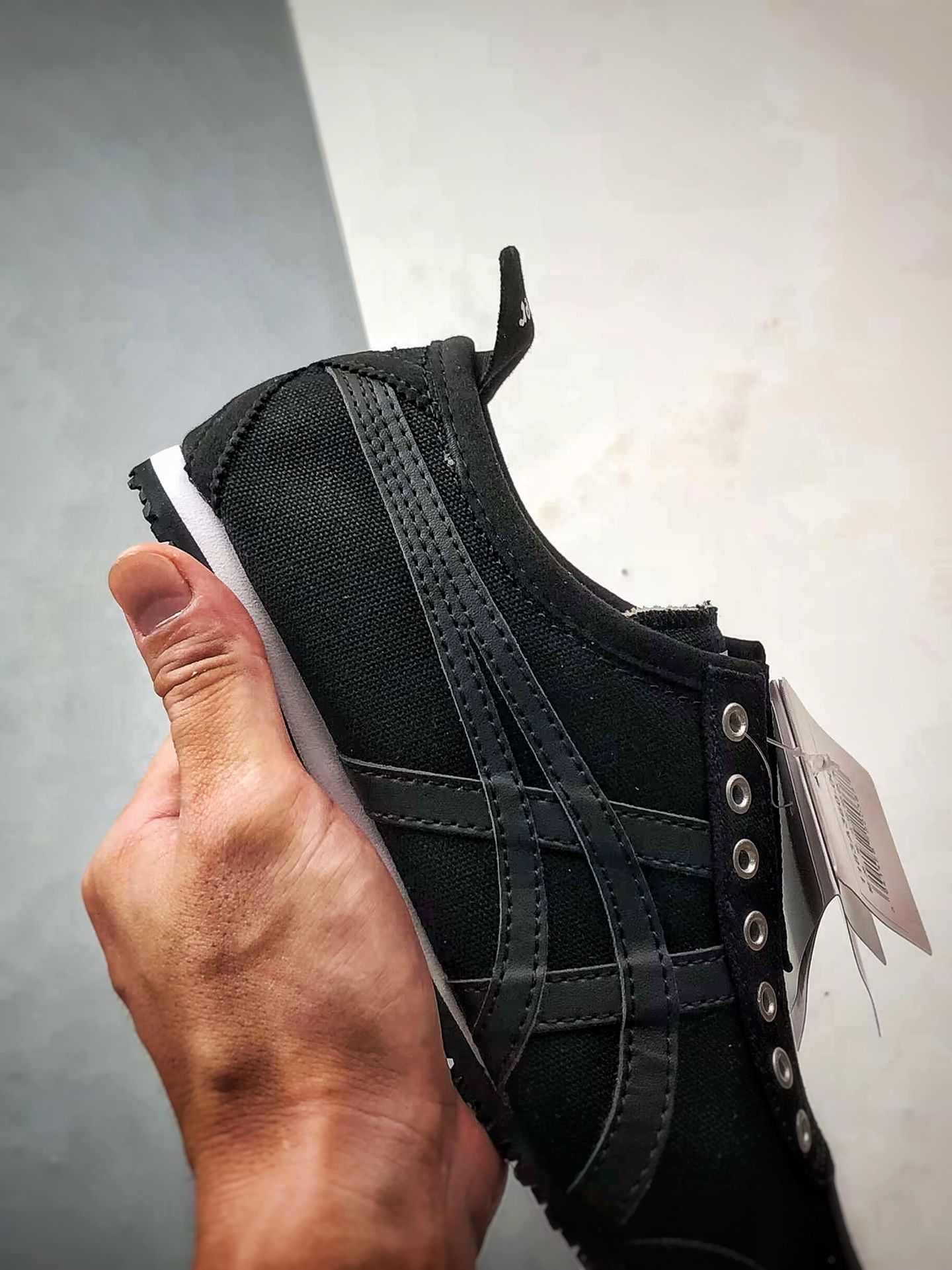 Asics 鬼冢虎 Mexico 66 Slip-On 帆布黑色 1183A360-002-莆田鞋,莆田鞋货源,高仿鞋,高仿鞋货源,安福档口,莆田高仿鞋,莆田鞋批发,高仿鞋批发,莆田高仿运动鞋,高仿运动鞋,莆田运动鞋 Asics 鬼冢虎 Mexico 66 Slip-On 帆布黑色 1183A360-002