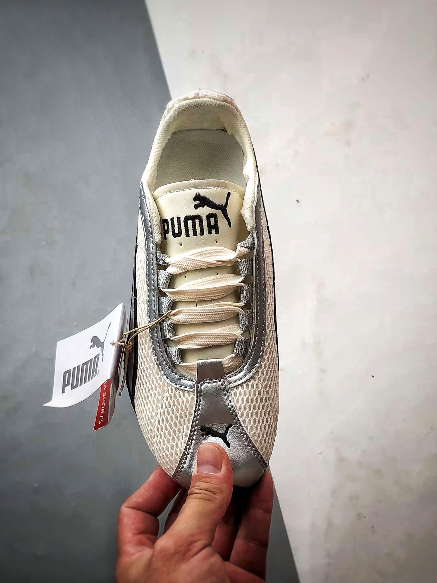 160 Puma H-Street OG 银光白 薄底低帮专业越野德训鞋 403692-05