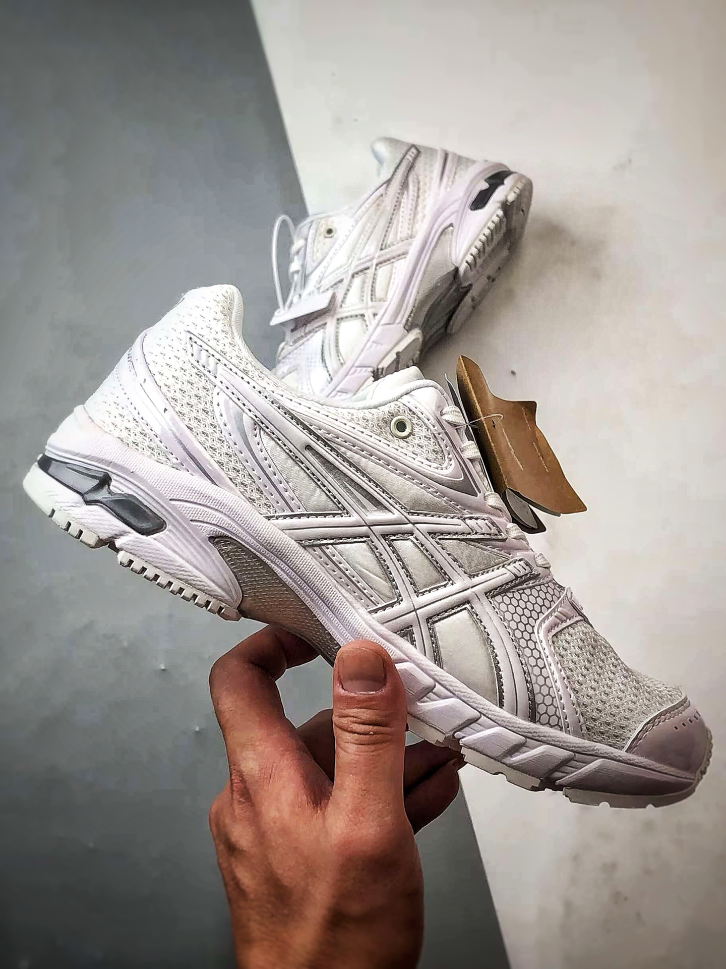 Asics Gel-DS Trainer 14 白色 轻量疾速训练竞速运动跑步鞋 1203A608-100-莆田鞋,莆田鞋货源,高仿鞋,高仿鞋货源,安福档口,莆田高仿鞋,莆田鞋批发,高仿鞋批发,莆田高仿运动鞋,高仿运动鞋,莆田运动鞋 Asics Gel-DS Trainer 14 白色 轻量疾速训练竞速运动跑步鞋 1203A608-100