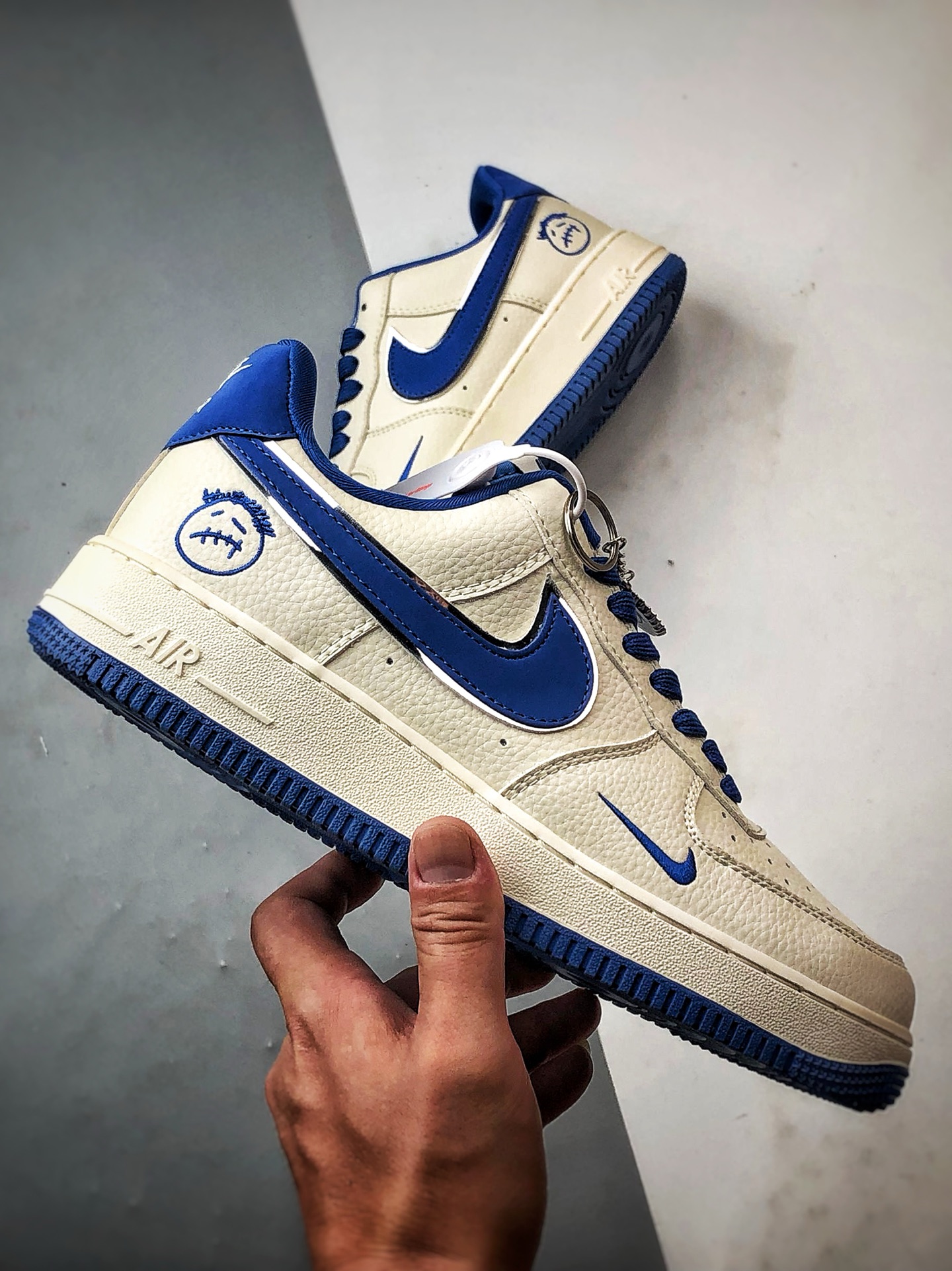 Air Force 1 '07 Low 鬼脸米白蓝 DF0188-071