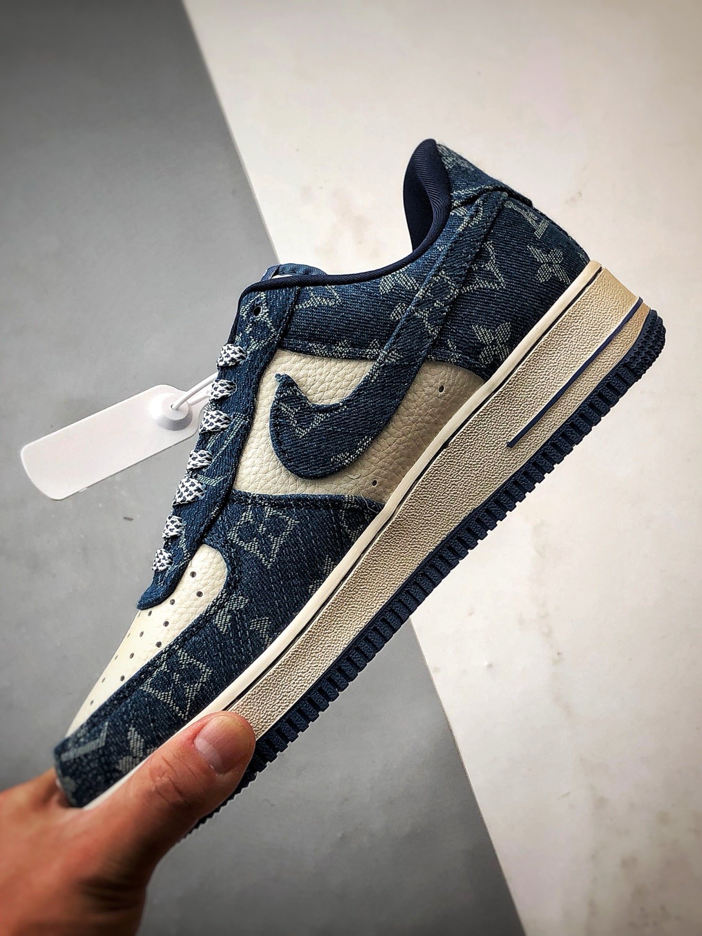 LV x Air Force 1 Low 白蓝牛仔 ZD1988-001