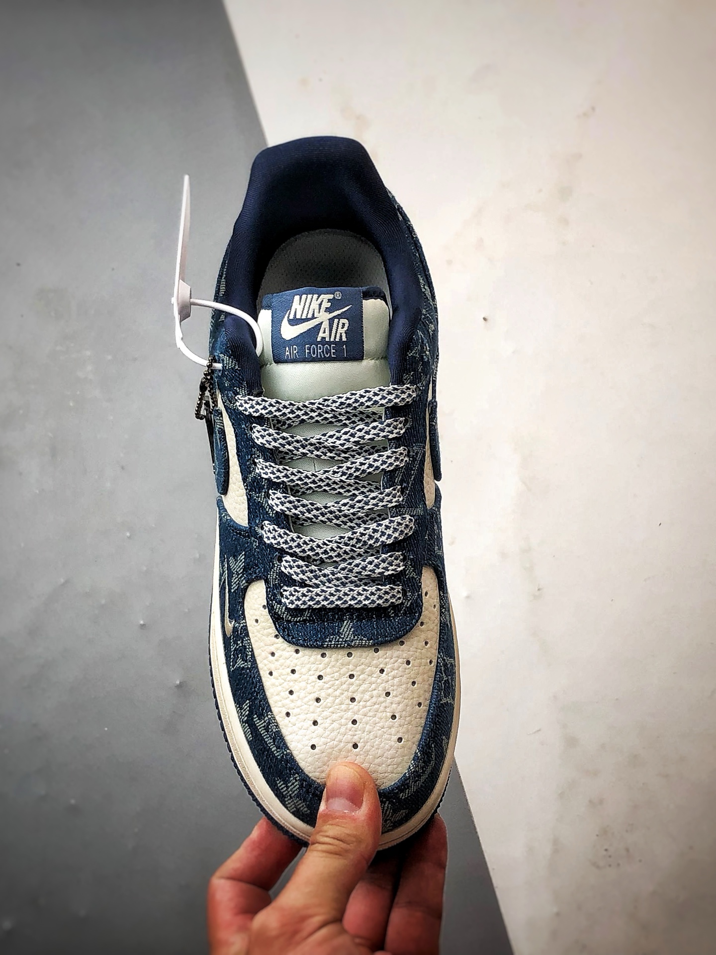 LV x Air Force 1 Low 白蓝牛仔 ZD1988-001