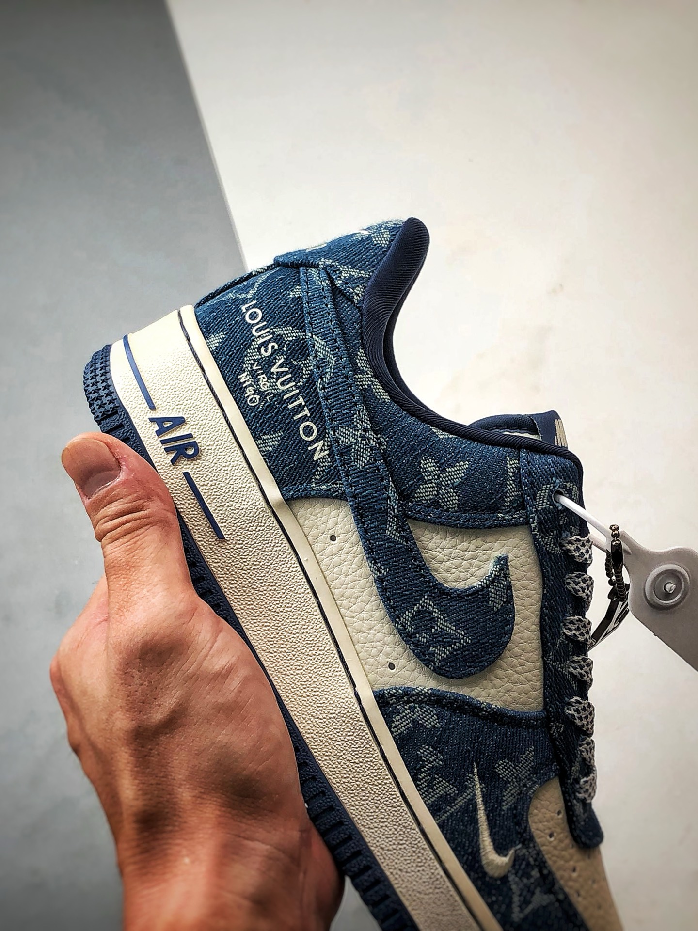 LV x Air Force 1 Low 白蓝牛仔 ZD1988-001