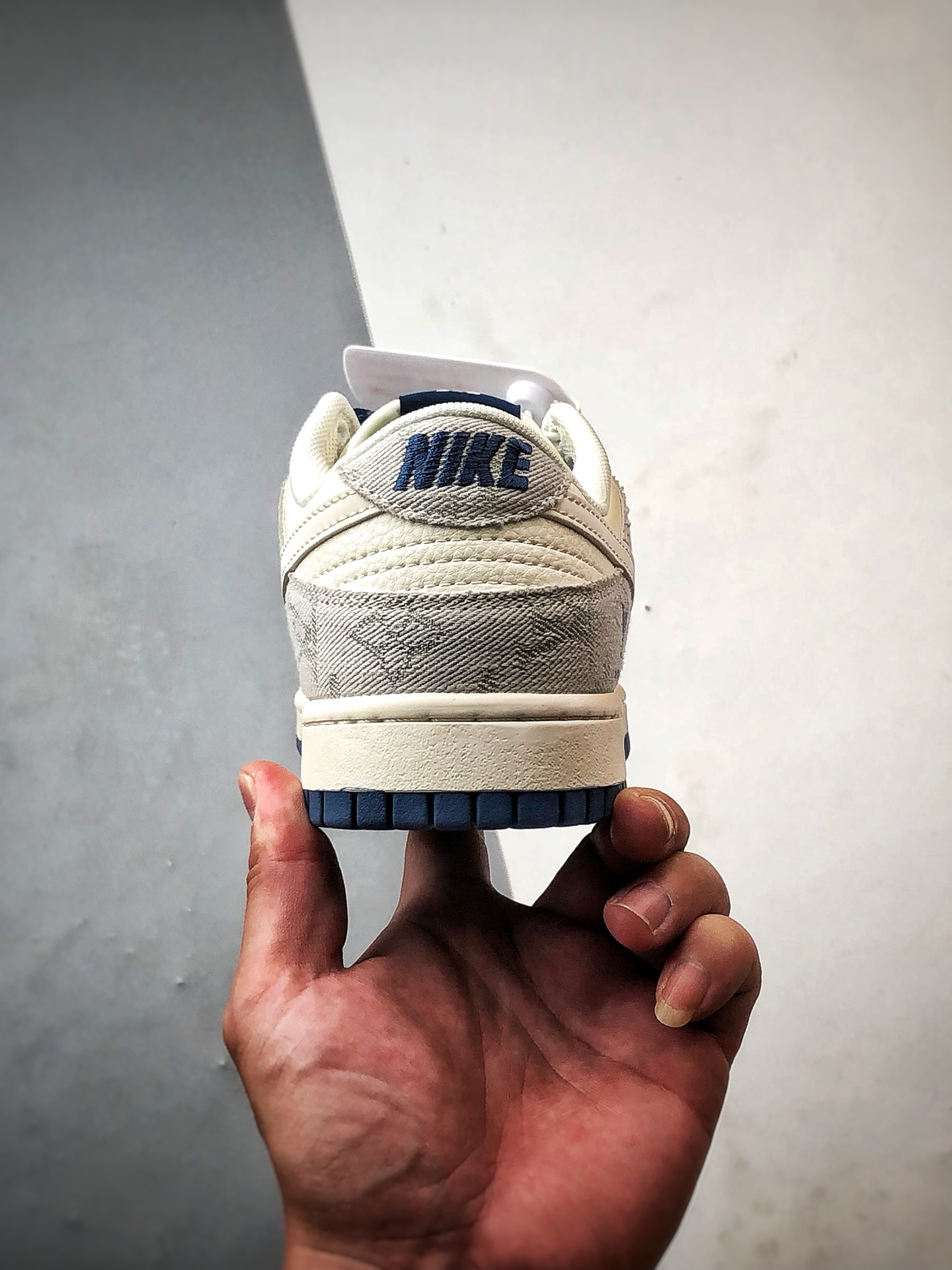 Air Jordan 1 Low OG ”高端定制” LV米灰蓝牛仔布 JP1648-017