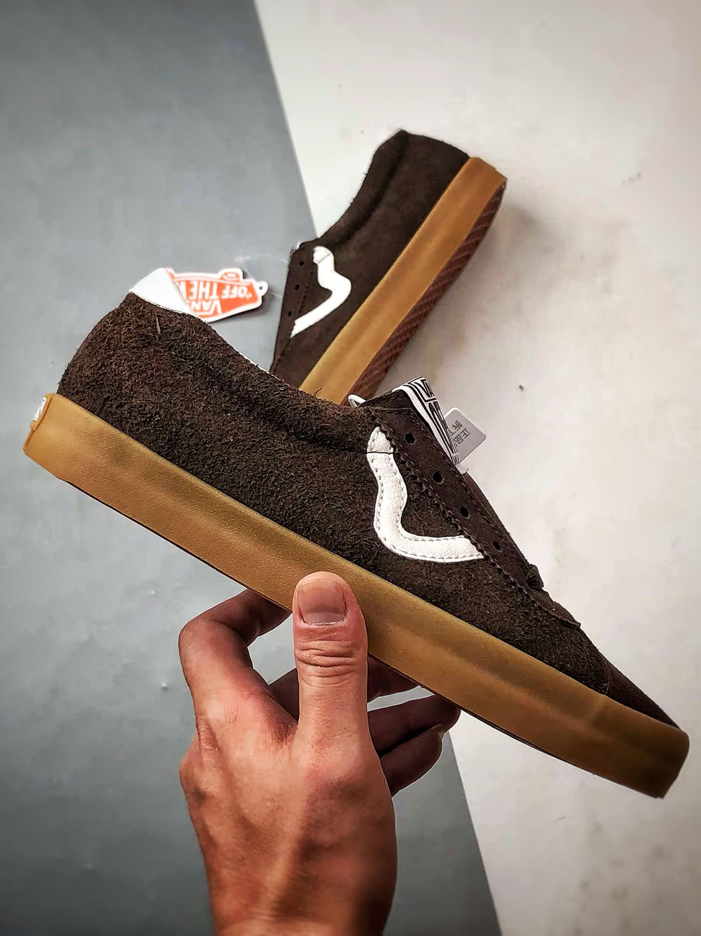 Vans Sport Low 安纳海姆 咖啡色 万斯官方 复古休闲硫化滑板鞋 VN000CQRZR6-莆田鞋,莆田鞋货源,高仿鞋,高仿鞋货源,安福档口,莆田高仿鞋,莆田鞋批发,高仿鞋批发,莆田高仿运动鞋,高仿运动鞋,莆田运动鞋 Vans Sport Low 安纳海姆 咖啡色 万斯官方 复古休闲硫化滑板鞋 VN000CQRZR6