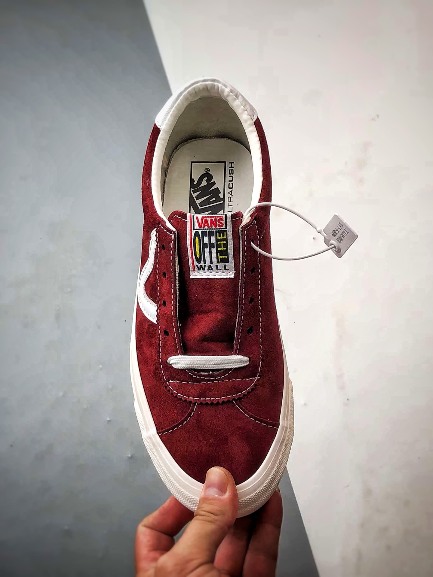 Vans Style 73 DX 安纳海姆 酒红色 万斯官方 复古休闲防滑耐磨滑板鞋 VN0A3WLQQA6