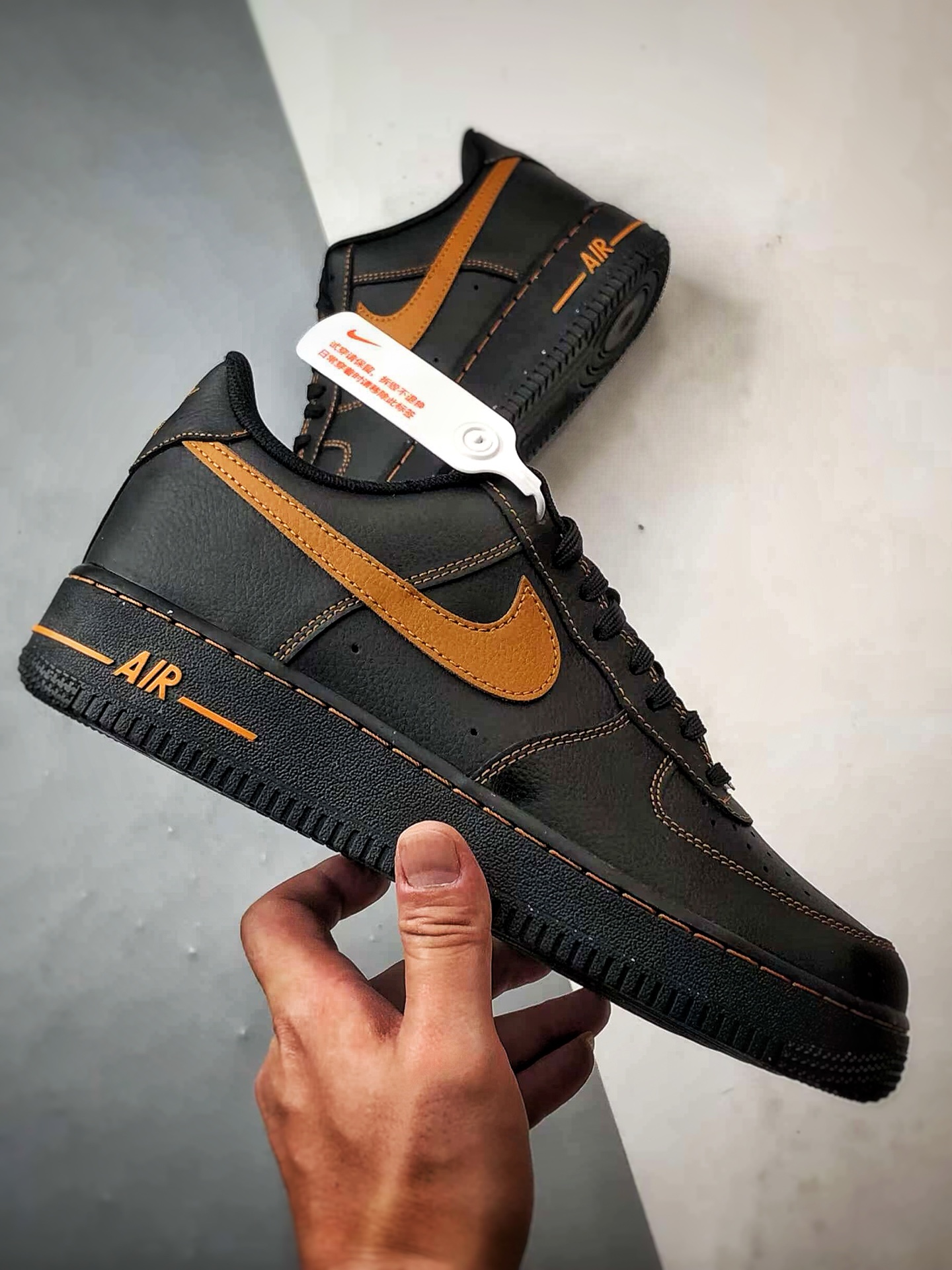 Air Force 1 '07 Low 黑棕褐色 HQ2037-003