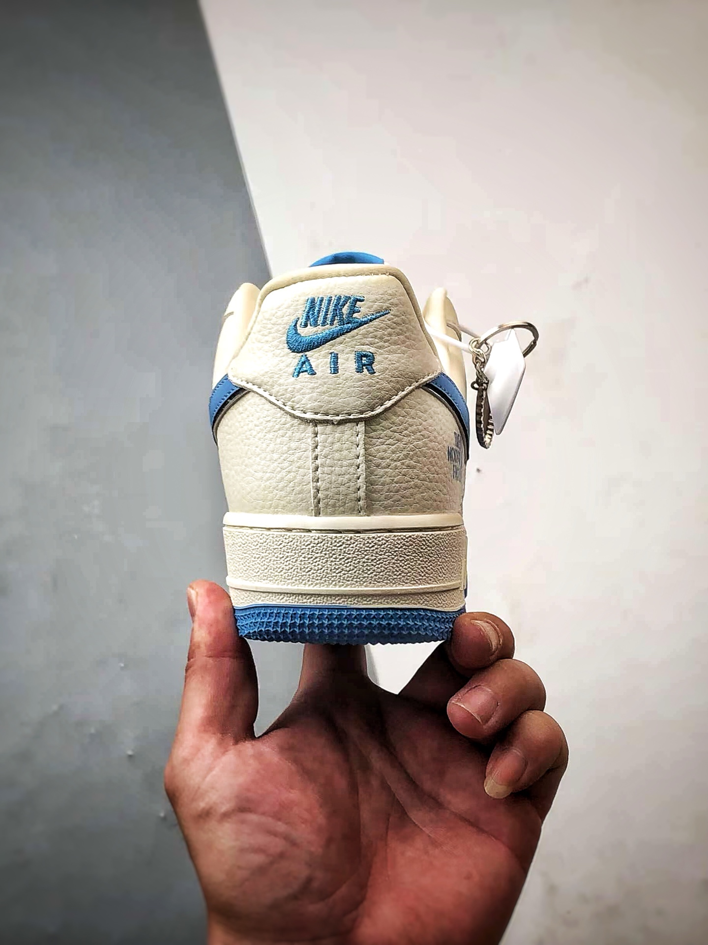 TNF x Air Force 1 Low 雪山涂鸦米白蓝 KJ1688-003