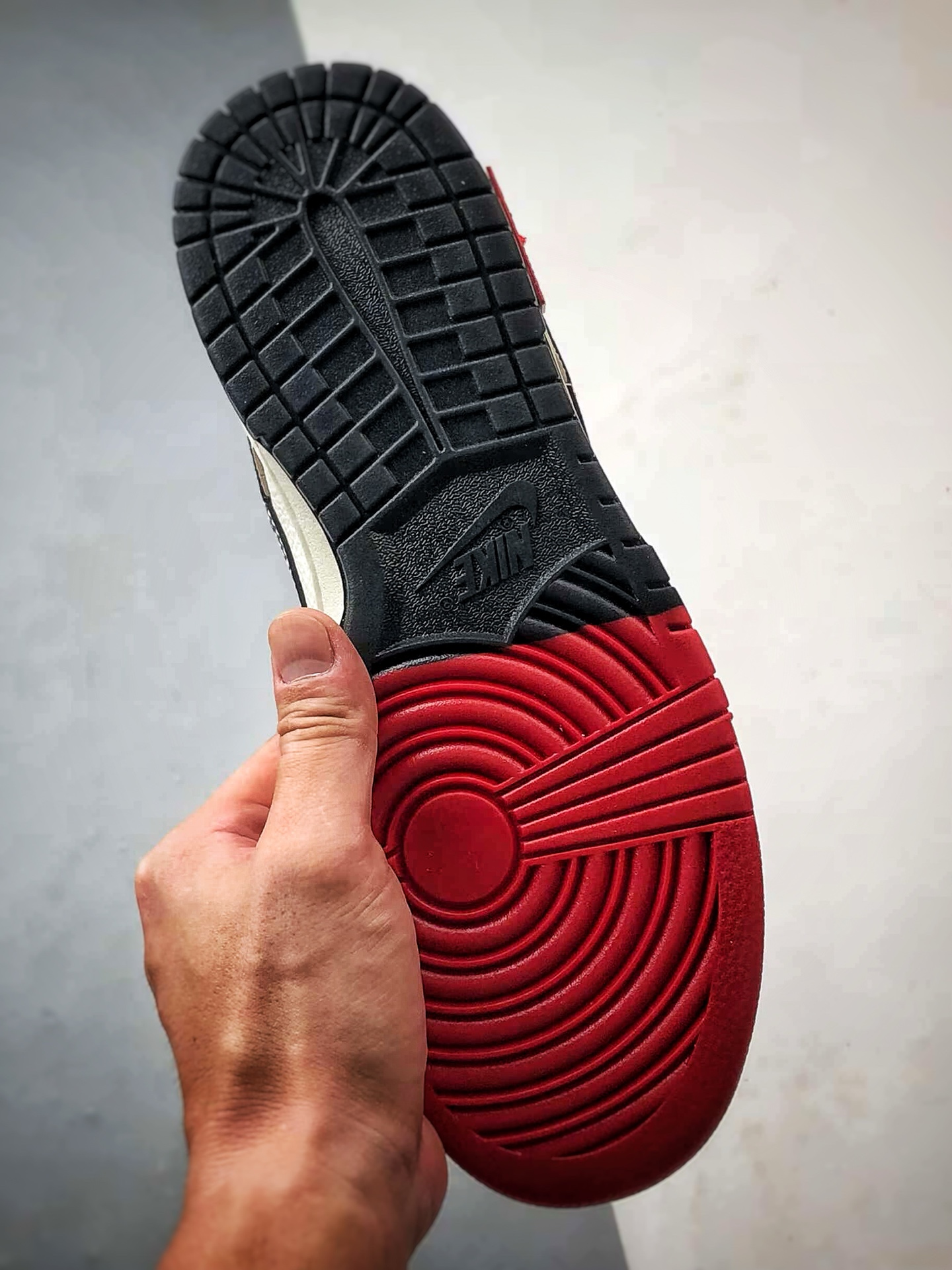 NK Dunk Low Retro ”DIY高端定制” Sup米黑红 低帮休闲运动板鞋 SC9207-427