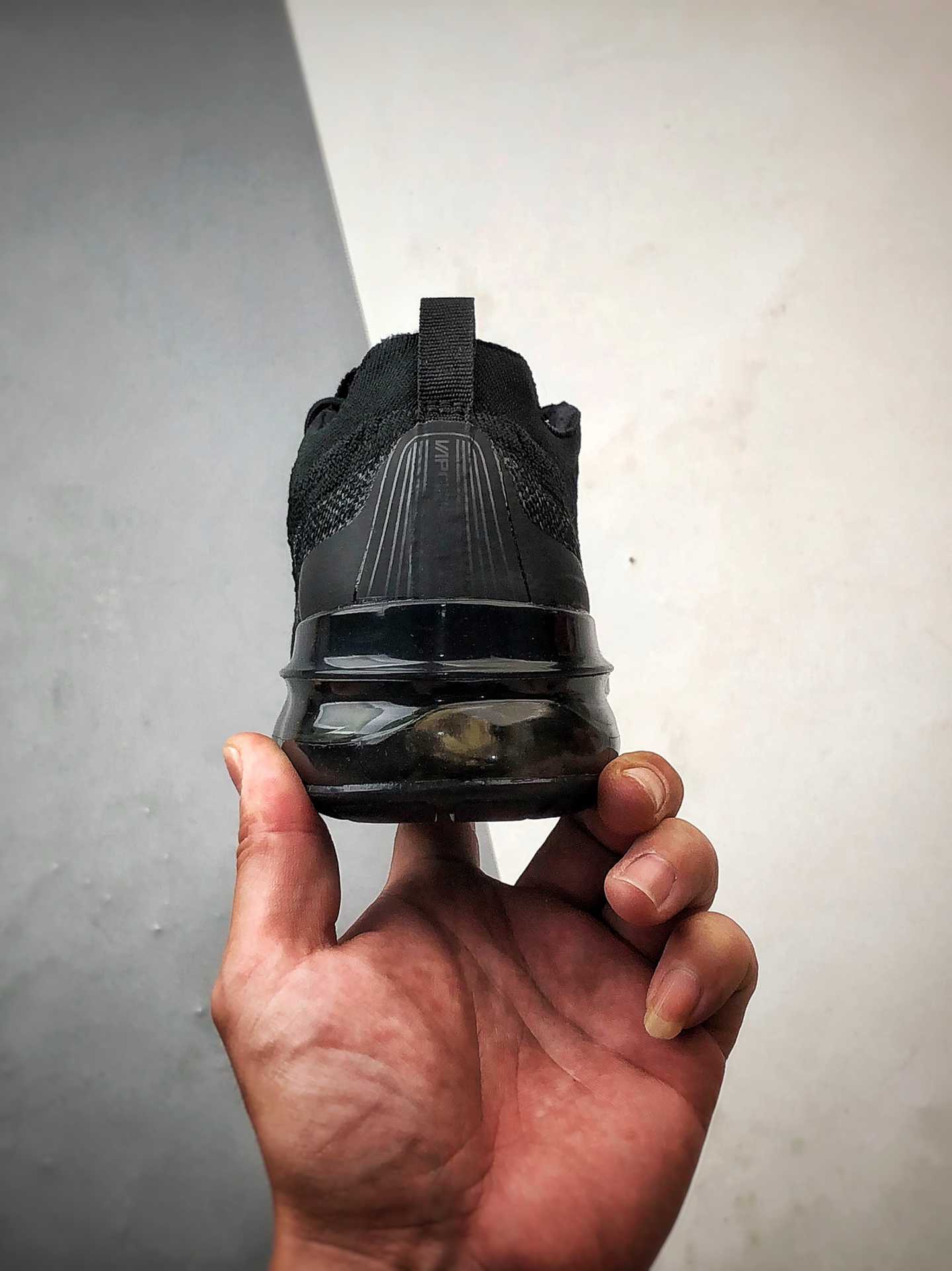 NK Air Vapormax 2023 黑色 全掌长气垫缓震网布低帮跑步鞋 DV1678-003