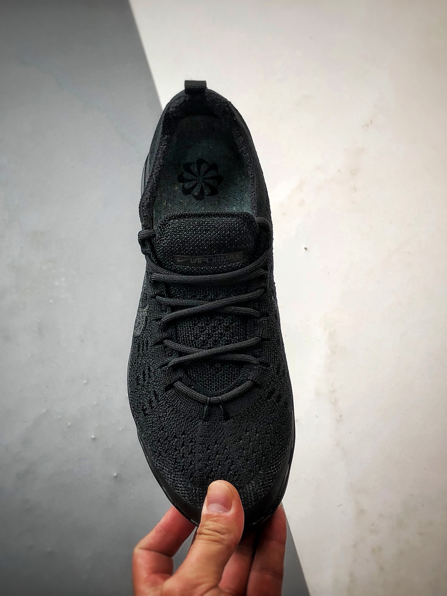 NK Air Vapormax 2023 黑色 全掌长气垫缓震网布低帮跑步鞋 DV1678-003