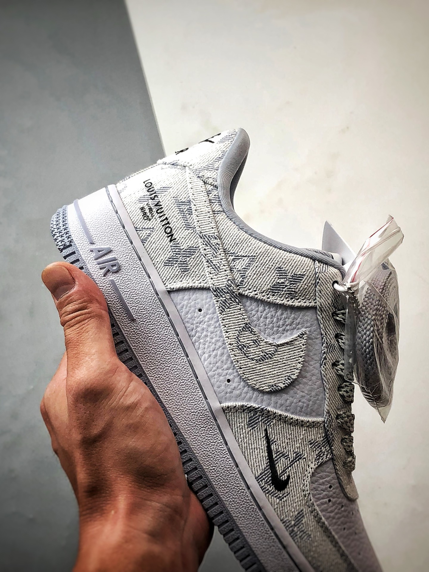 LV x Air Force 1 Low 灰白牛仔 SC0601-552