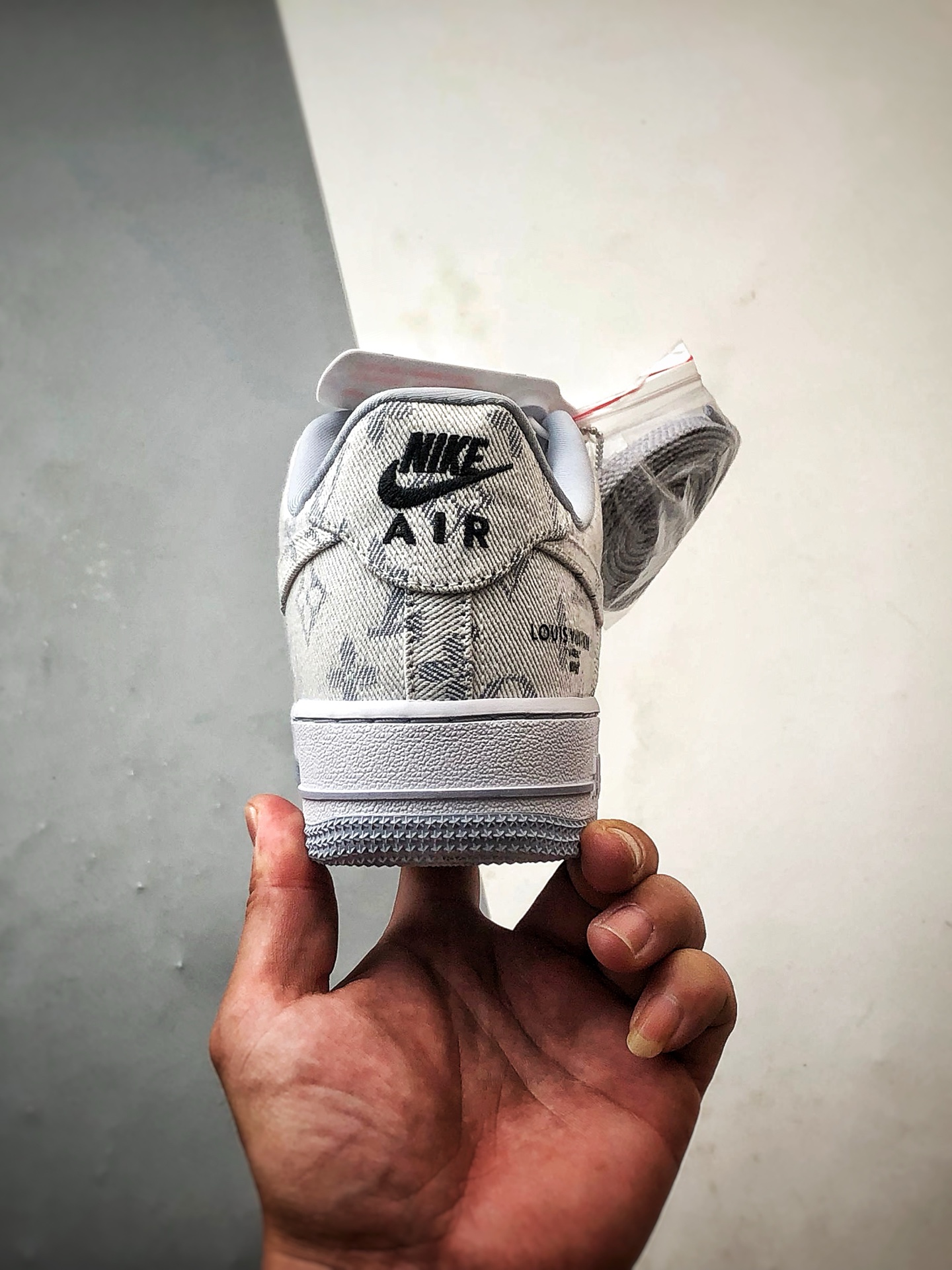 LV x Air Force 1 Low 灰白牛仔 SC0601-552