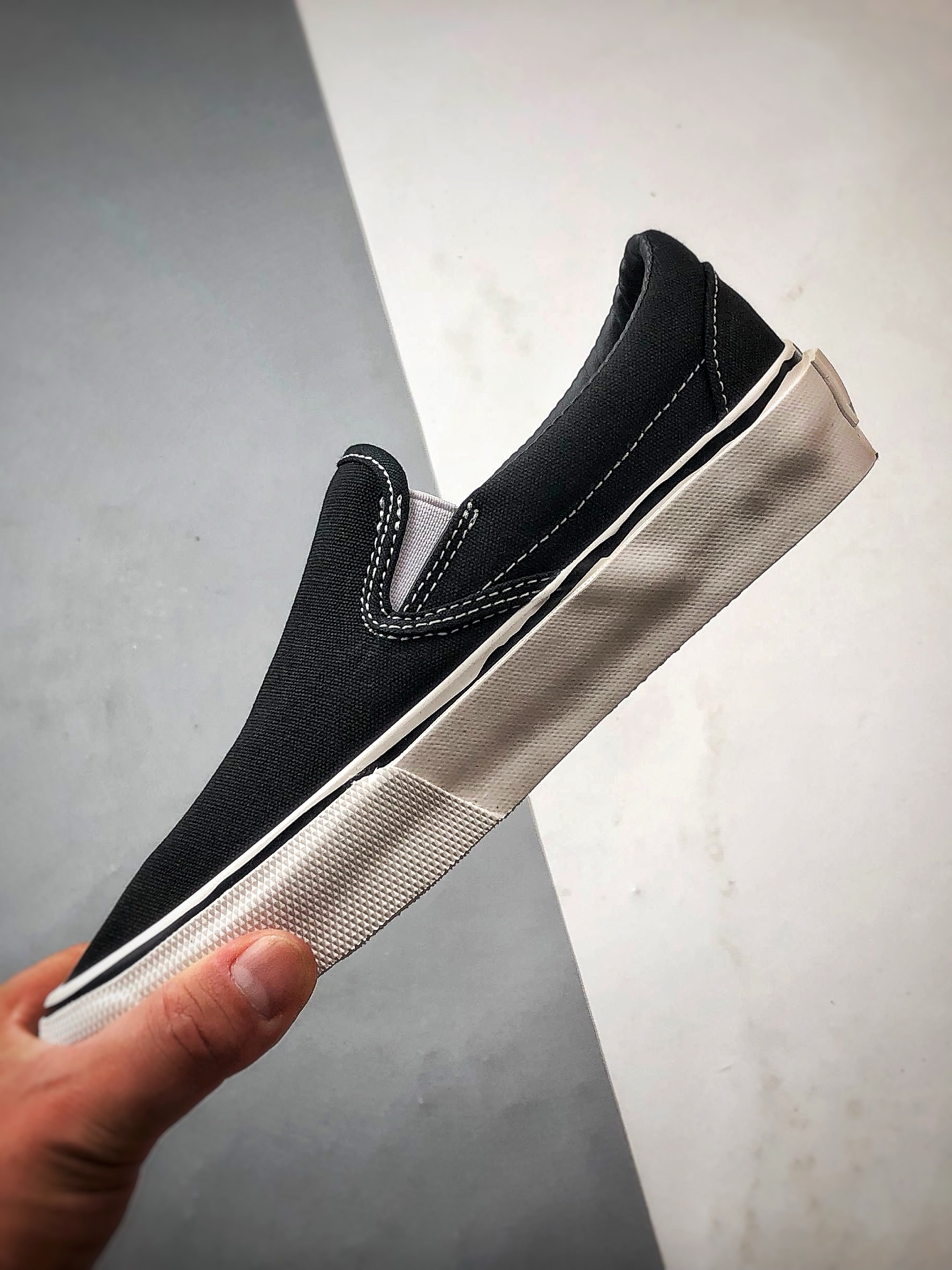 MIHARA YASUHIRO三原康裕 KAMIYA 25ss Cornell Slip-On 日系开口笑懒人一脚蹬休闲帆布鞋