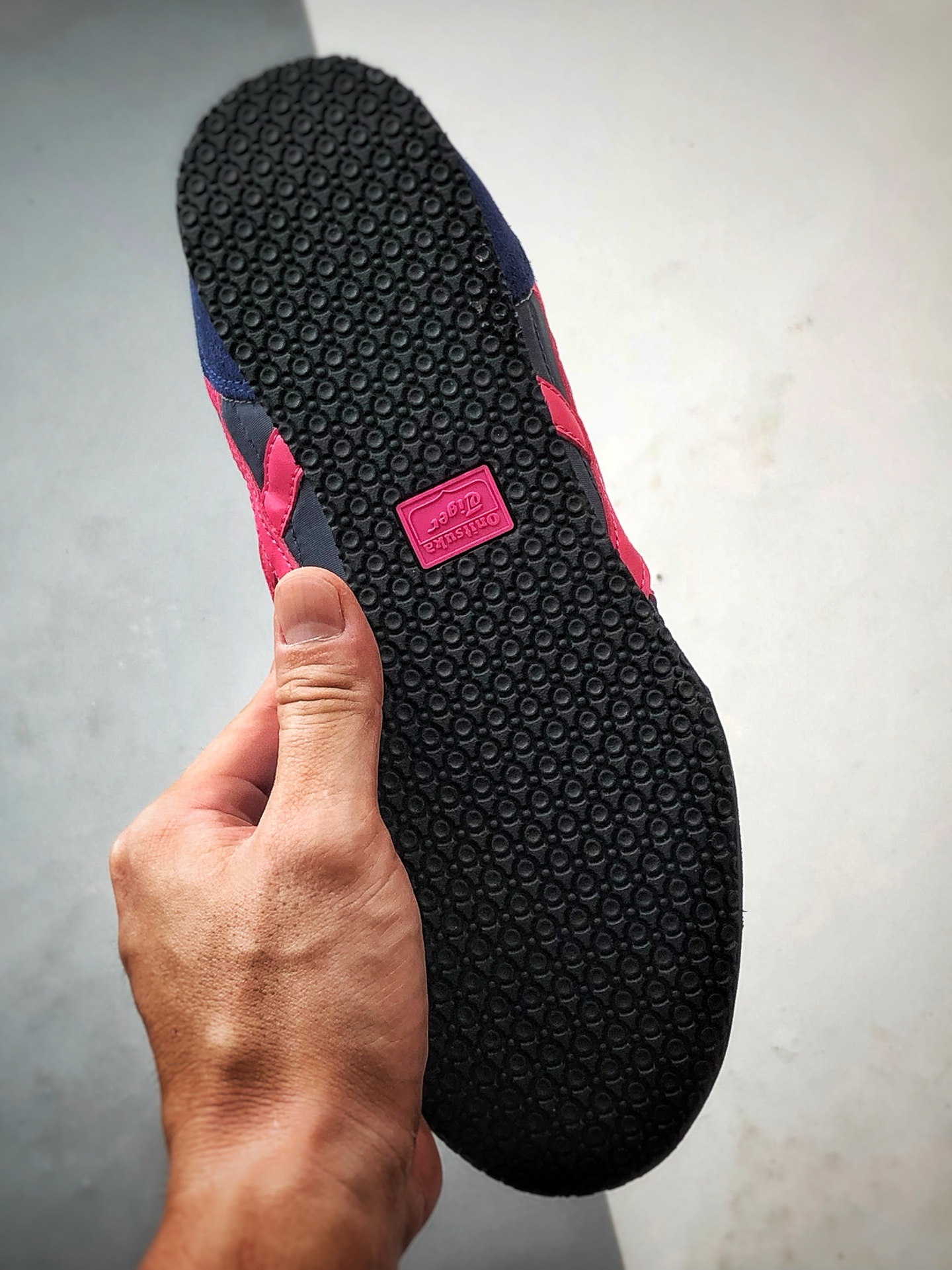 Onitsuka 鬼冢虎 Serrano系列 蓝玫红 潮流舒适轻便生活休闲鞋 1183B400-402