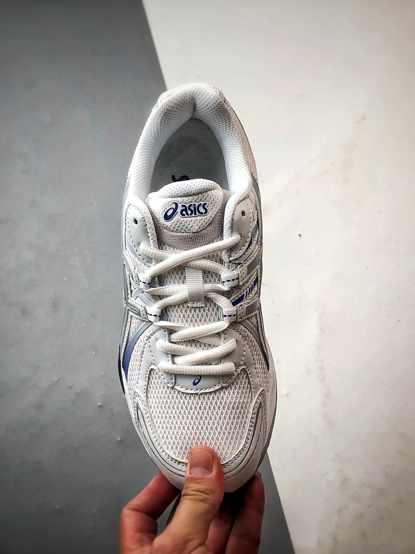 Asics Gel-Sekiran 白蓝 时尚舒适复古休闲运动跑步鞋 1203A711-100