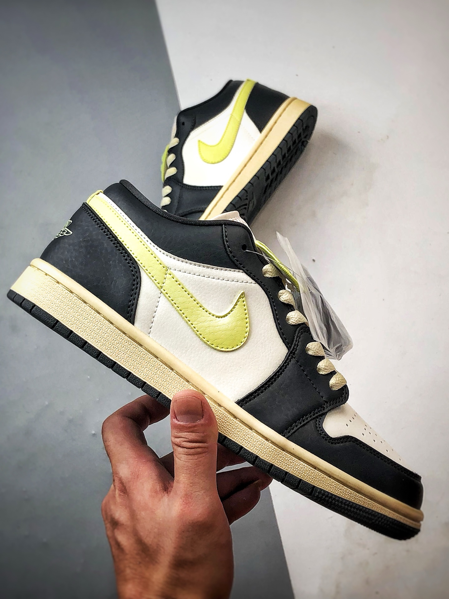 200 Air Jordan 1 Low 黑白绿 HQ3009-003