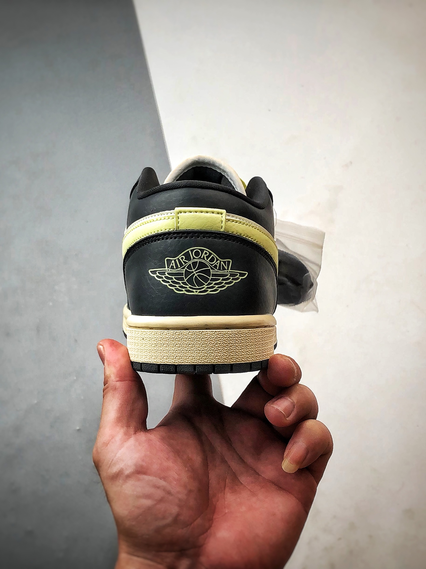 200 Air Jordan 1 Low 黑白绿 HQ3009-003