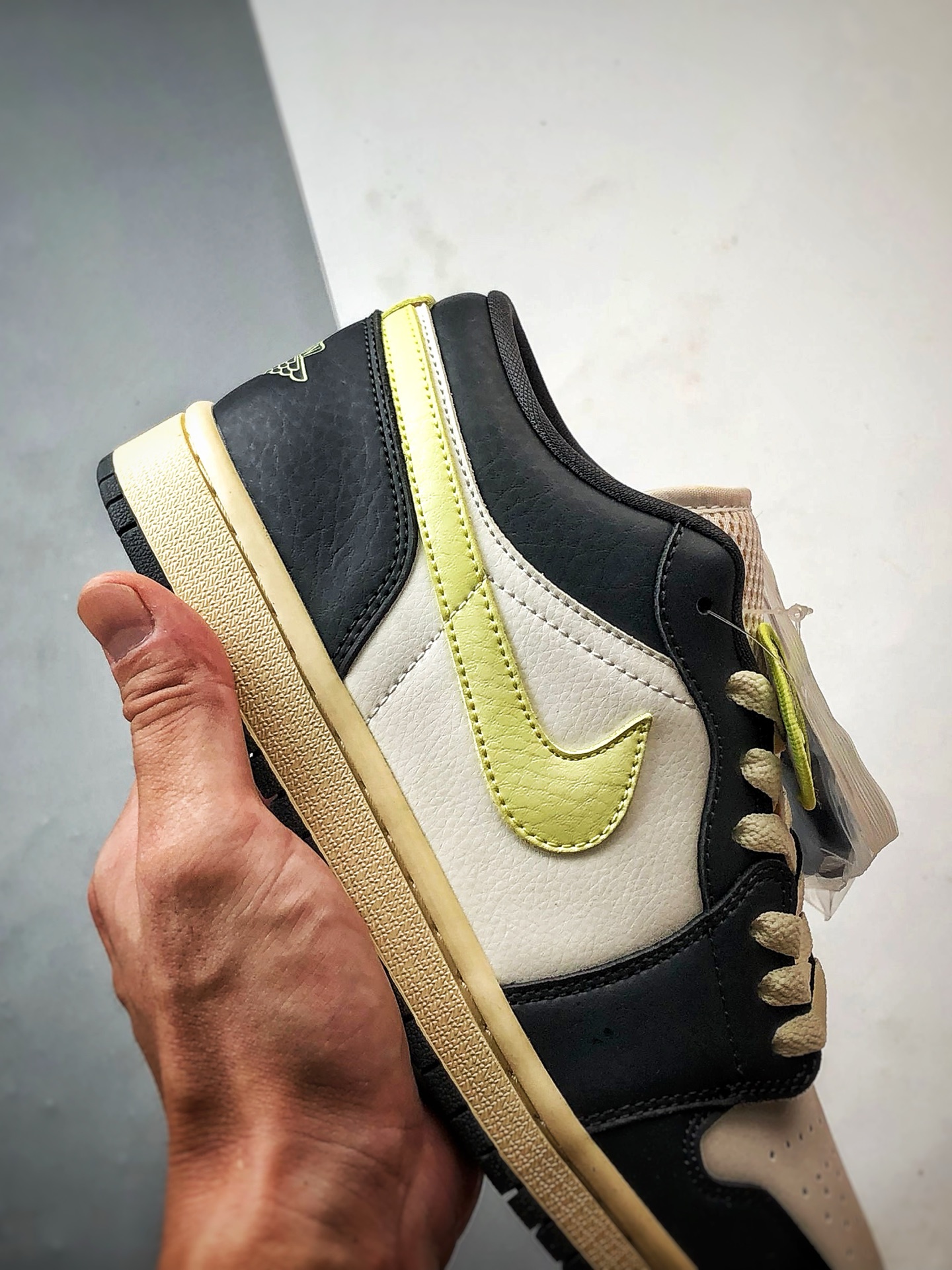 200 Air Jordan 1 Low 黑白绿 HQ3009-003