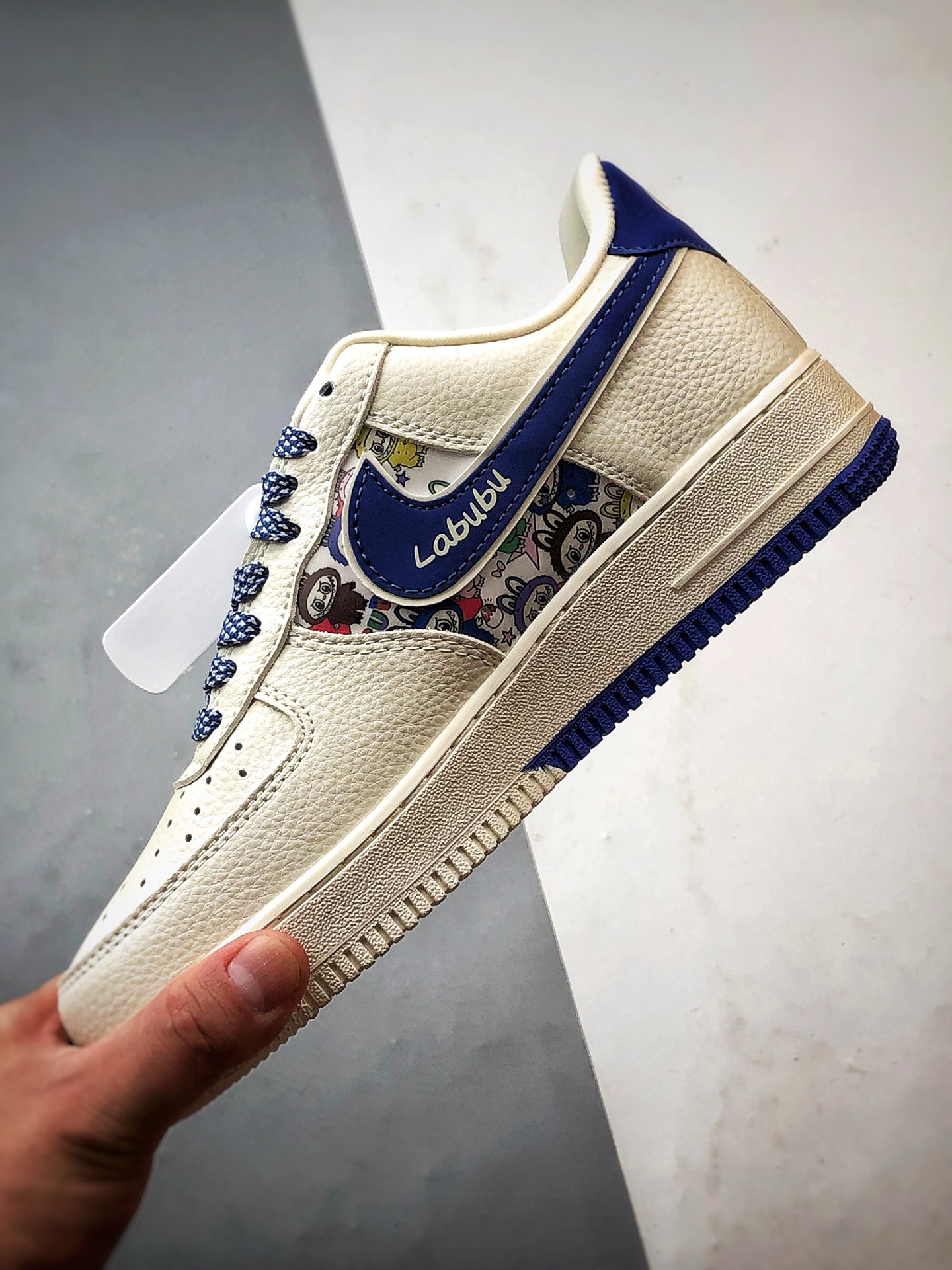 Air Force 1 Low 拉布布米白蓝 KJ1688-011