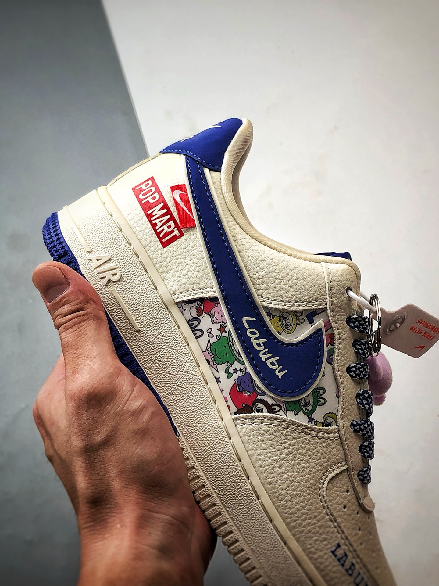 Air Force 1 Low 拉布布米白蓝 KJ1688-011