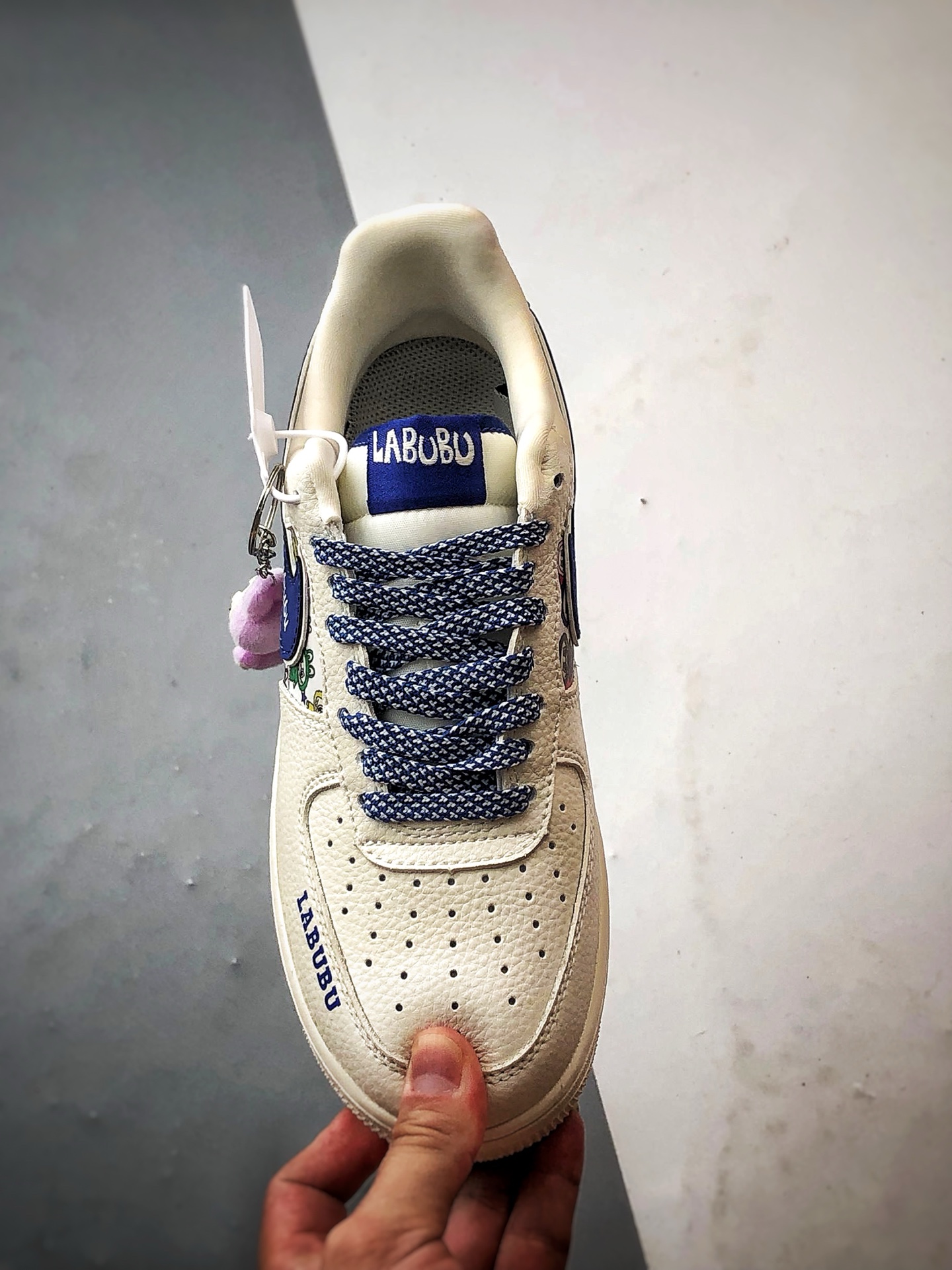 Air Force 1 Low 拉布布米白蓝 KJ1688-011