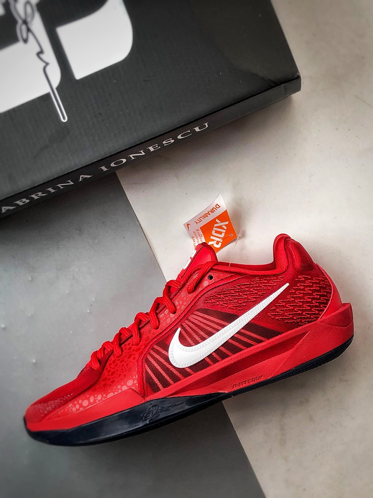 NK Sabrina 2 EP 红色 『灭世纯原新品』”小科5” 萨布丽娜2代 颠覆革新出货 FZ1517-600