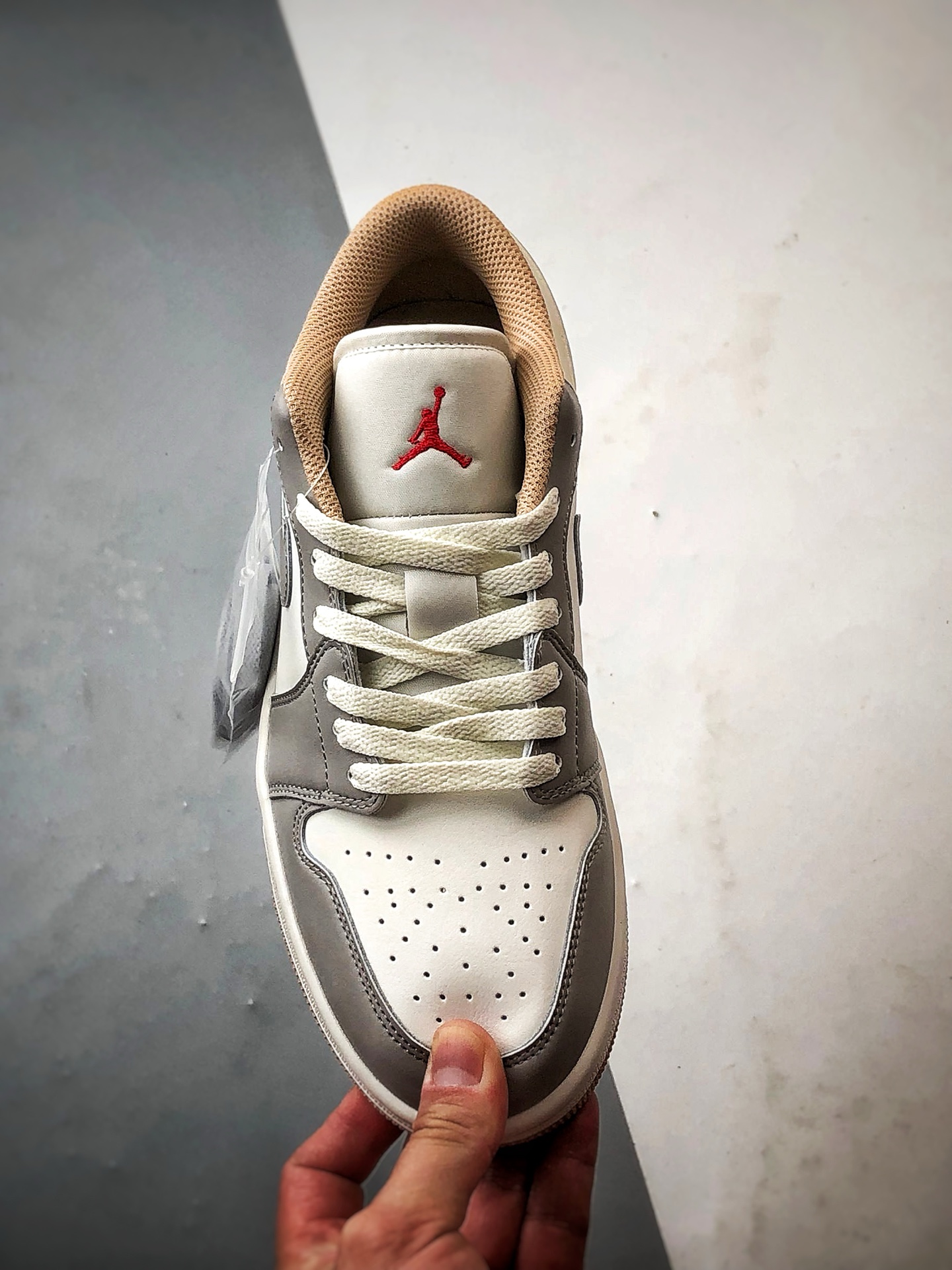 Air Jordan 1 Low 米白灰 官方同步新色 553558-169