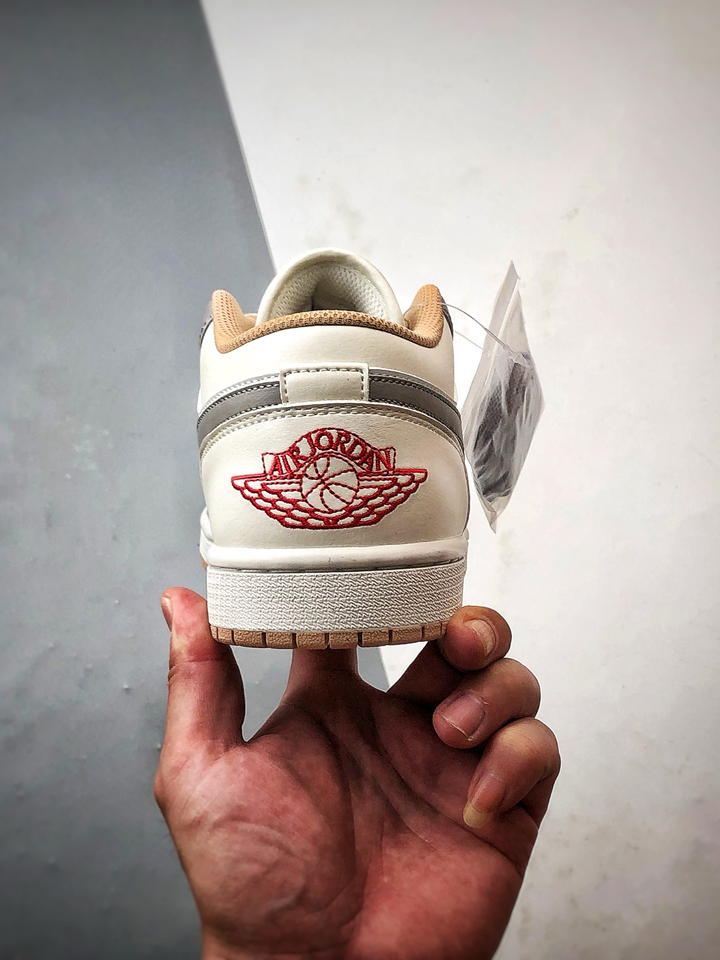 Air Jordan 1 Low 米白灰 官方同步新色 553558-169