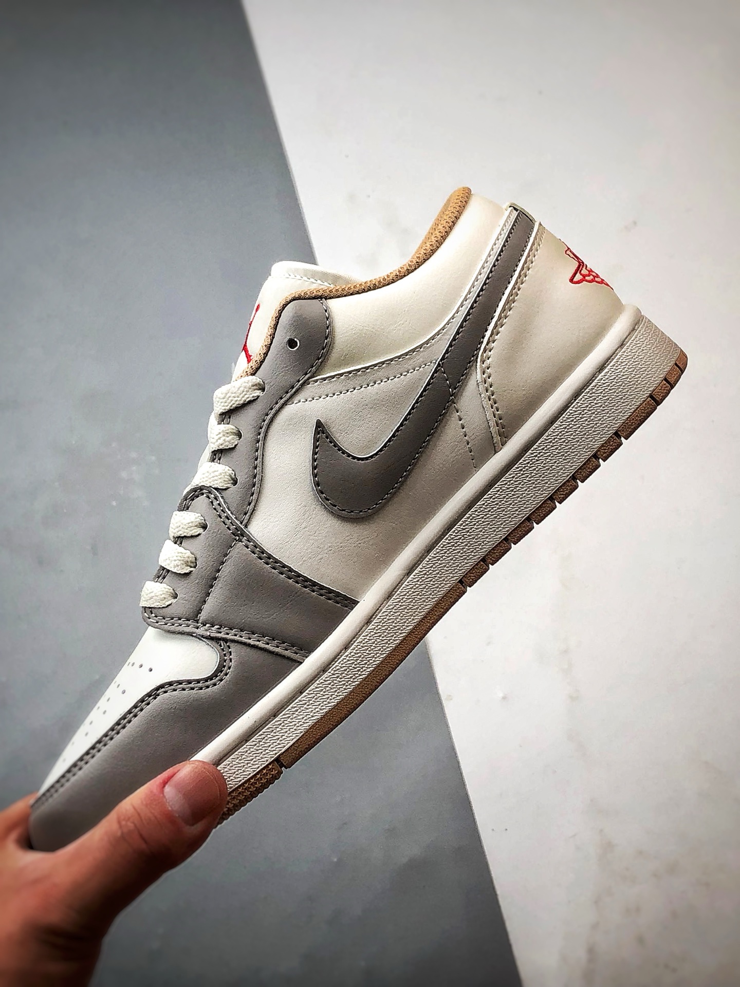 Air Jordan 1 Low 米白灰 官方同步新色 553558-169