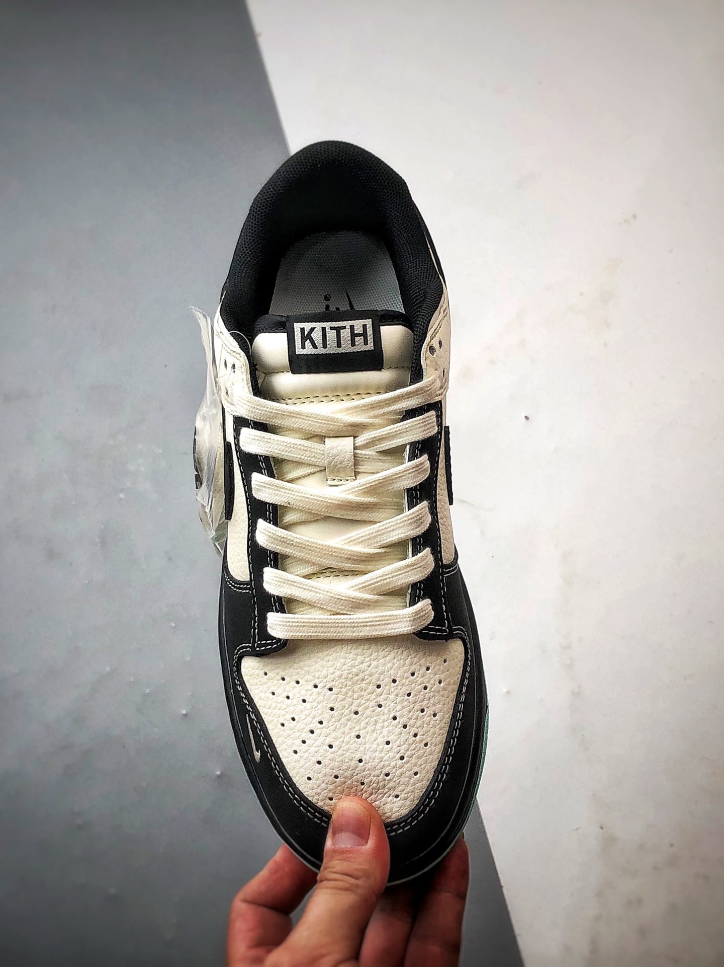 NK Dunk Low Retro ”DIY高端定制” KITH白黑蓝 低帮休闲运动板鞋 QW5836-013