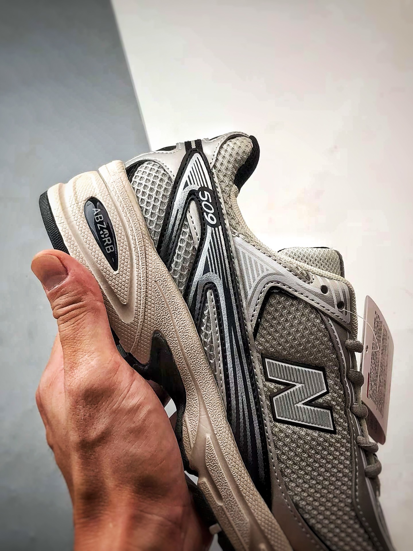 Kim Dohee x New Balance NB 509 灰黑银 联名经典复古舒适百搭低帮休闲跑步鞋 U509C1