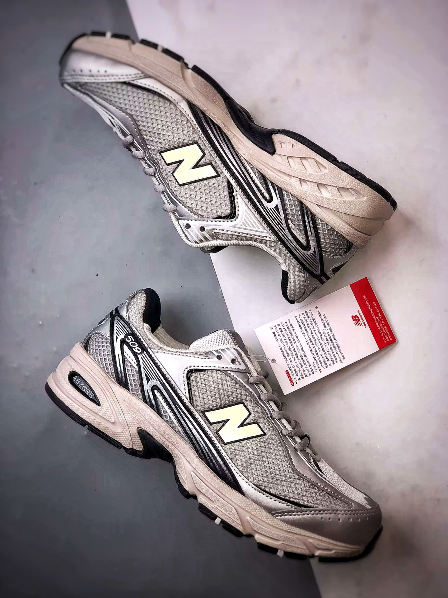 Kim Dohee x New Balance NB 509 灰黑银 联名经典复古舒适百搭低帮休闲跑步鞋 U509C1