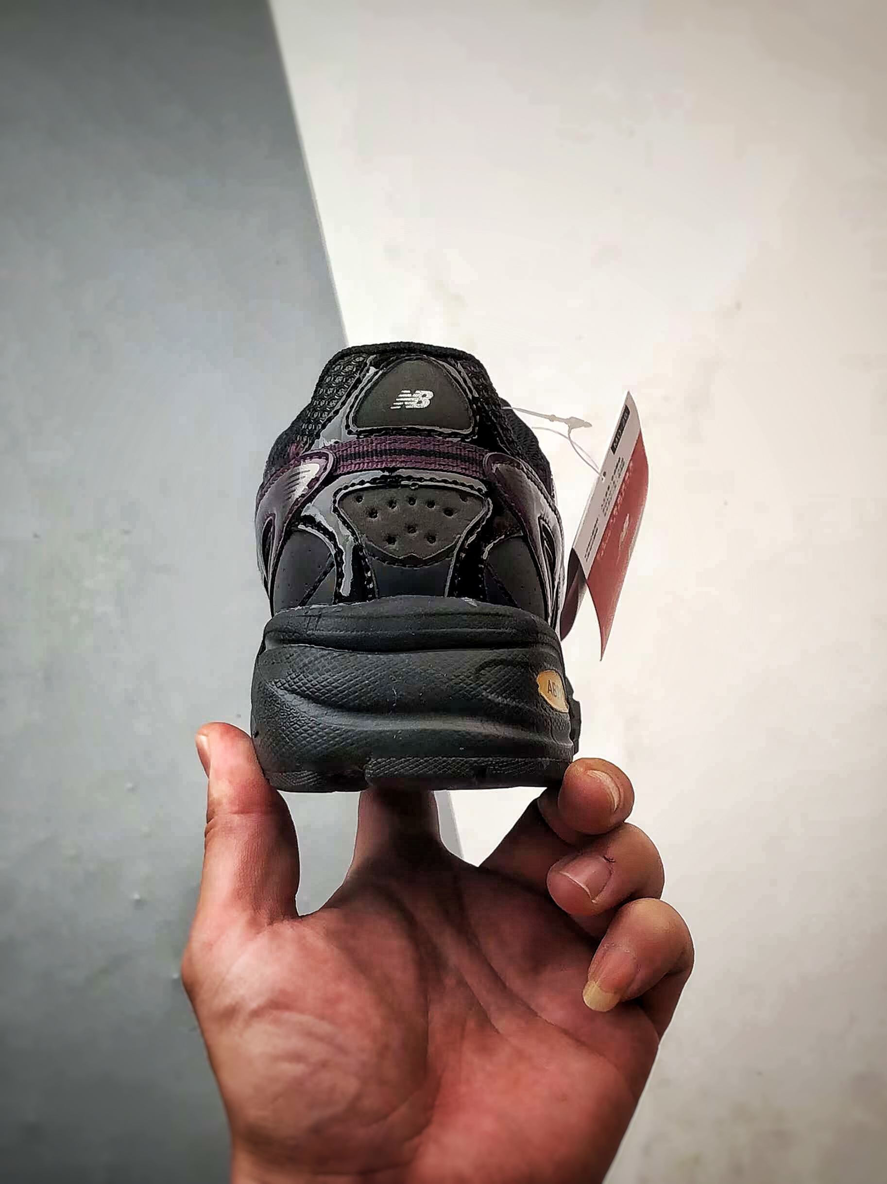 XLIM x New Balance NB 509 黑紫 联名经典复古舒适百搭低帮休闲跑步鞋 U509B1