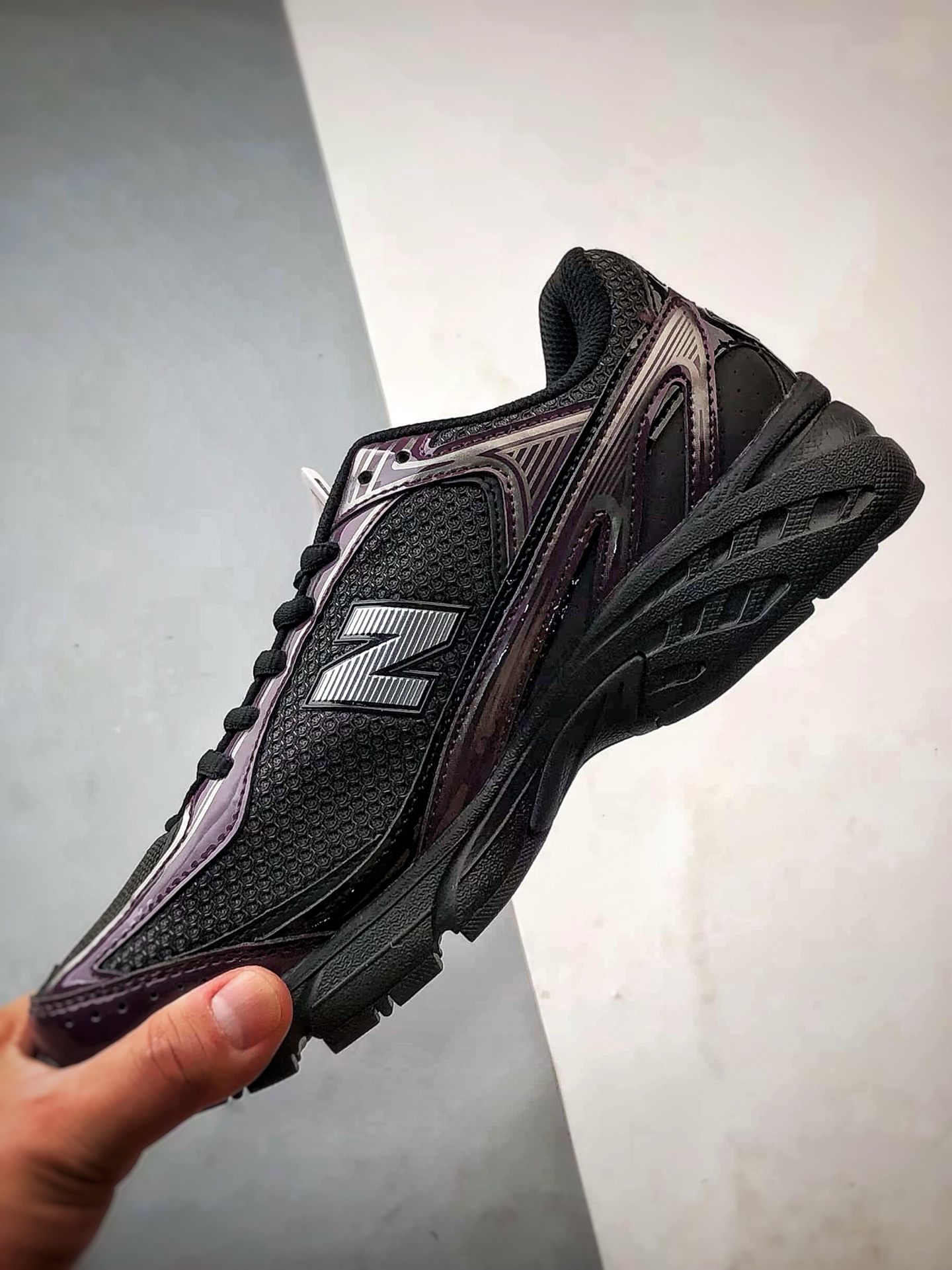 XLIM x New Balance NB 509 黑紫 联名经典复古舒适百搭低帮休闲跑步鞋 U509B1