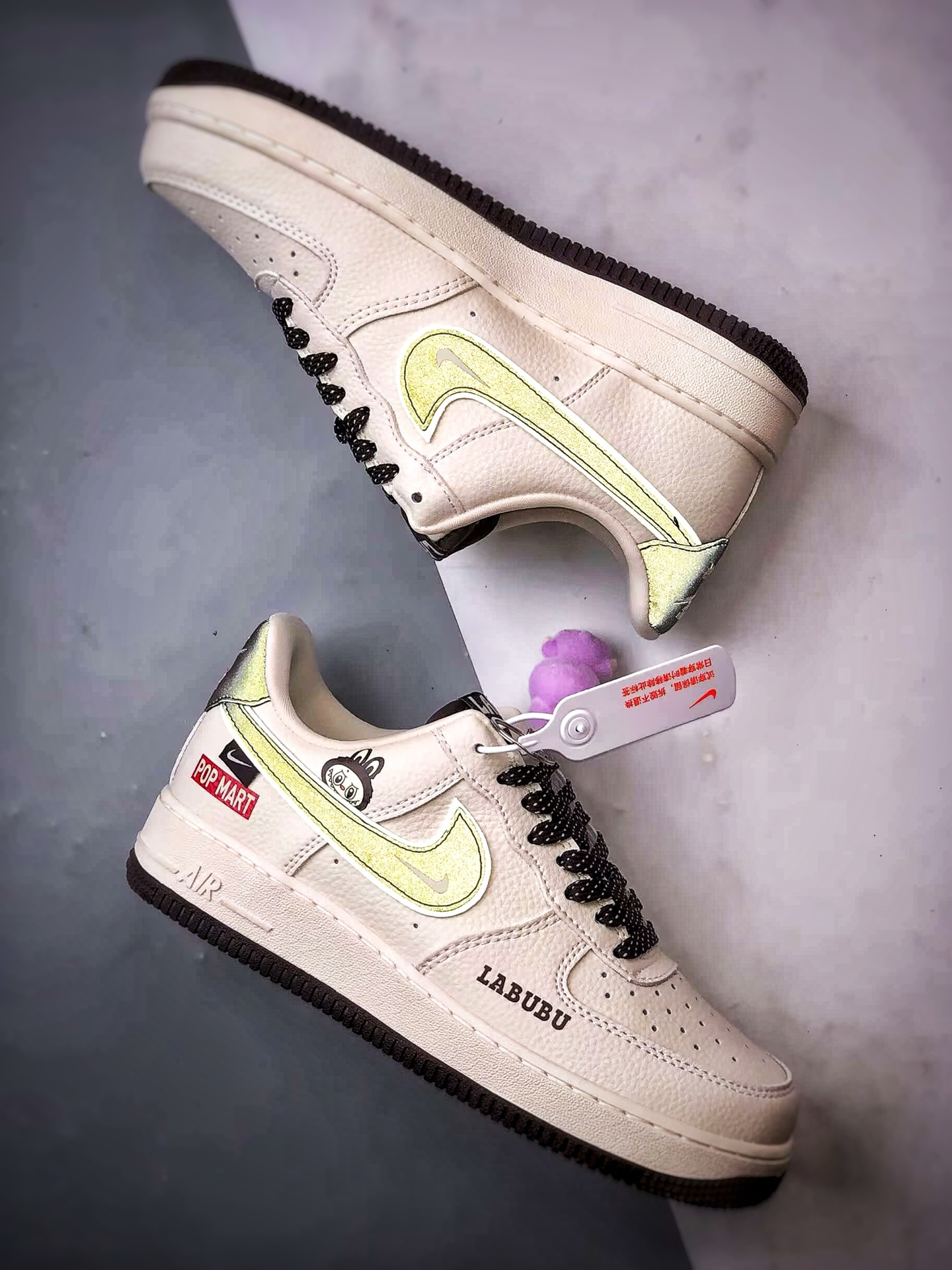 Air Force 1 Low 拉布布米白棕 KJ1688-012-莆田鞋,莆田鞋货源,高仿鞋,高仿鞋货源,安福档口,莆田高仿鞋,莆田鞋批发,高仿鞋批发,莆田高仿运动鞋,高仿运动鞋,莆田运动鞋 Air Force 1 Low 拉布布米白棕 KJ1688-012