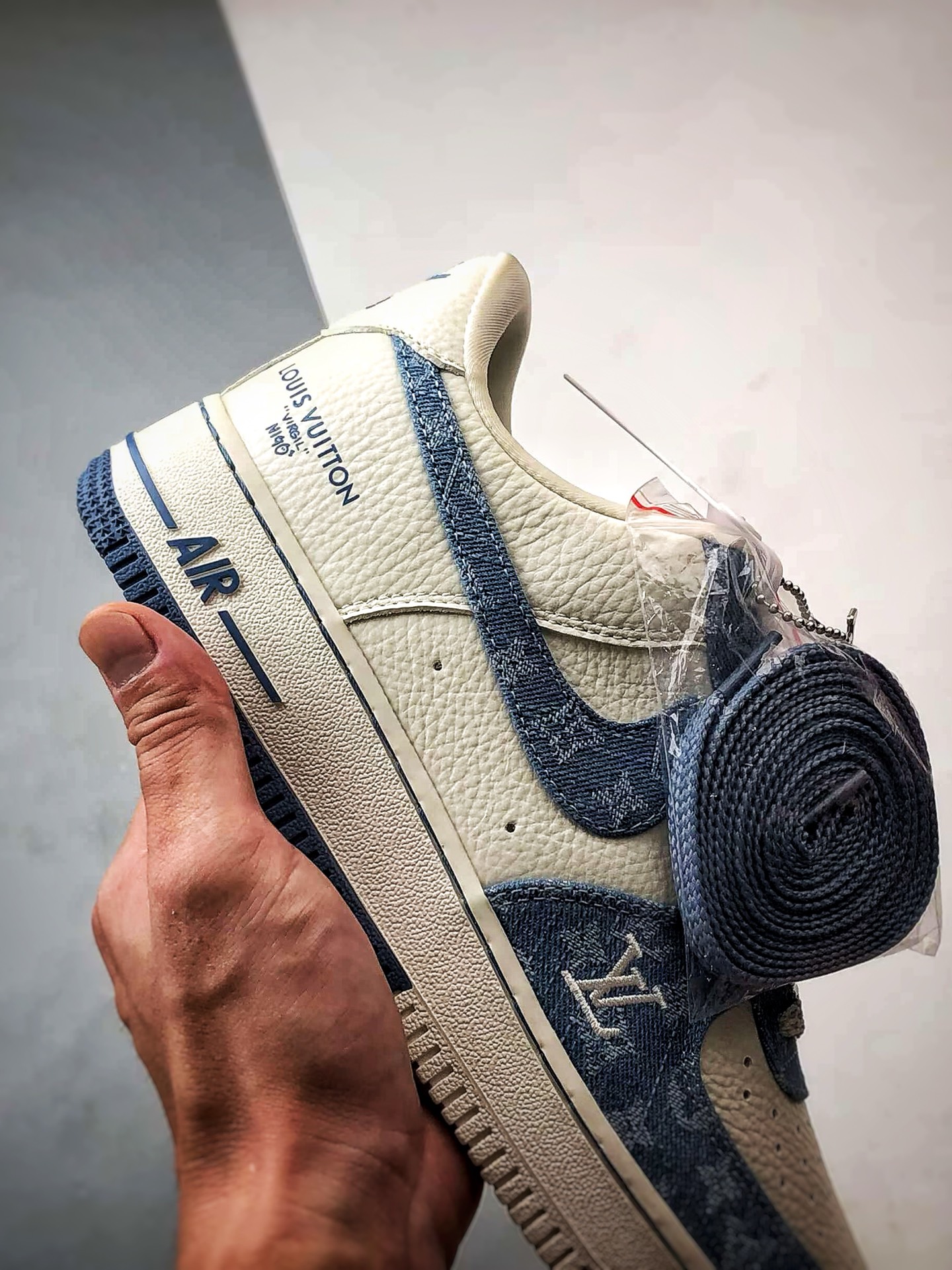 LV x Air Force 1 Low 白蓝牛仔 SC0601-555