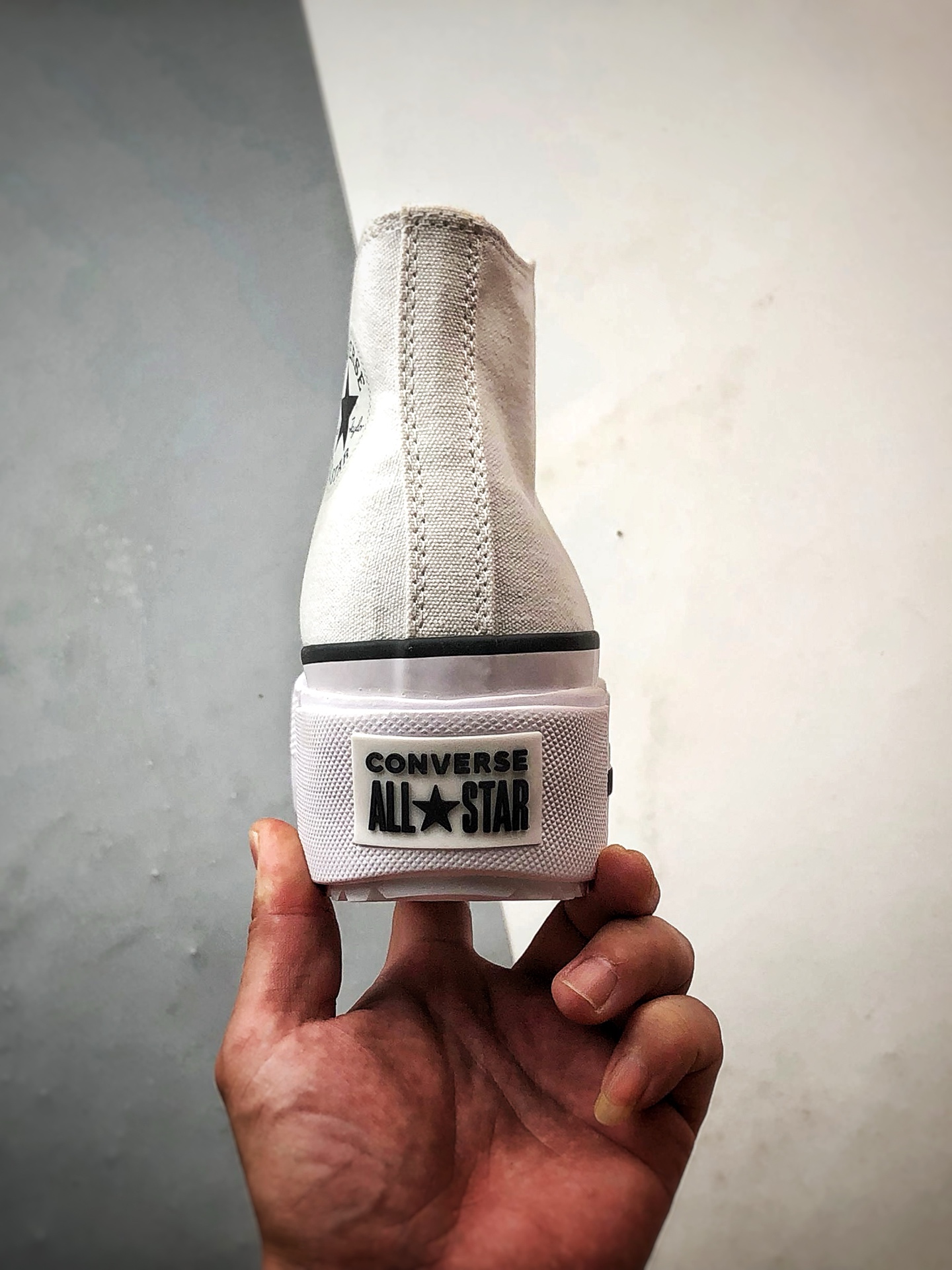 Converse All Star Lift PLATFORM Double Stack 白色 匡威官方新款 厚底增高休闲帆布鞋 A12976C-莆田鞋,莆田鞋货源,高仿鞋,高仿鞋货源,安福档口,莆田高仿鞋,莆田鞋批发,高仿鞋批发,莆田高仿运动鞋,高仿运动鞋,莆田运动鞋 Converse All Star Lift PLATFORM Double Stack 白色 匡威官方新款 厚底增高休闲帆布鞋 A12976C